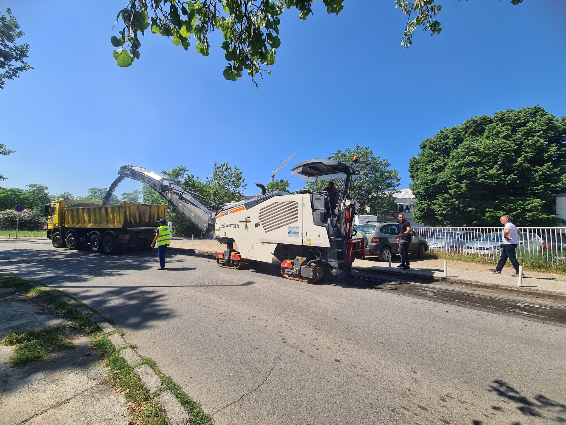 Počeli radovi na sanaciji Ulice Džona Džeksona