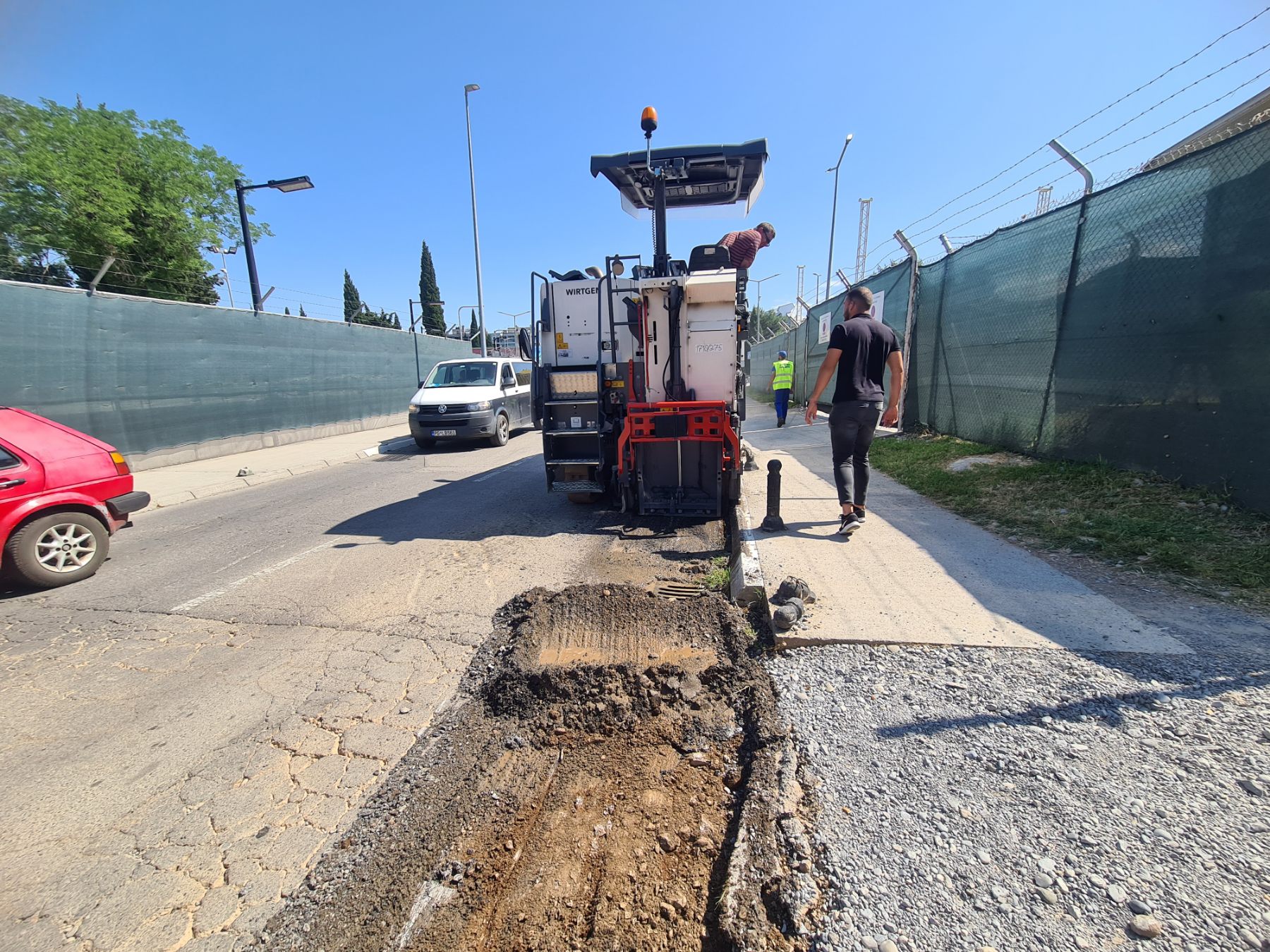 Počeli radovi na sanaciji Ulice Džona Džeksona