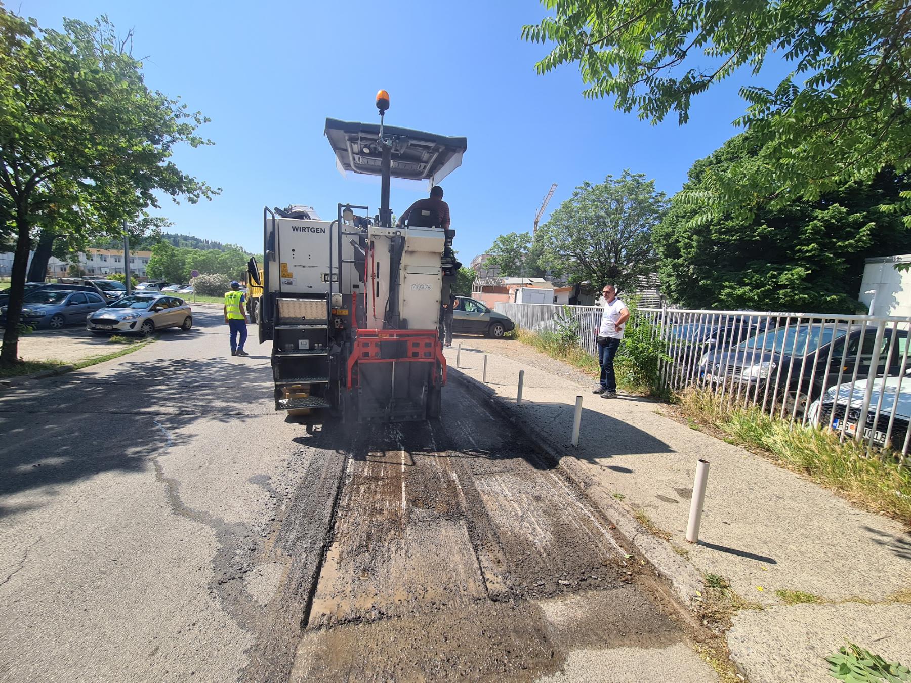 Počeli radovi na sanaciji Ulice Džona Džeksona