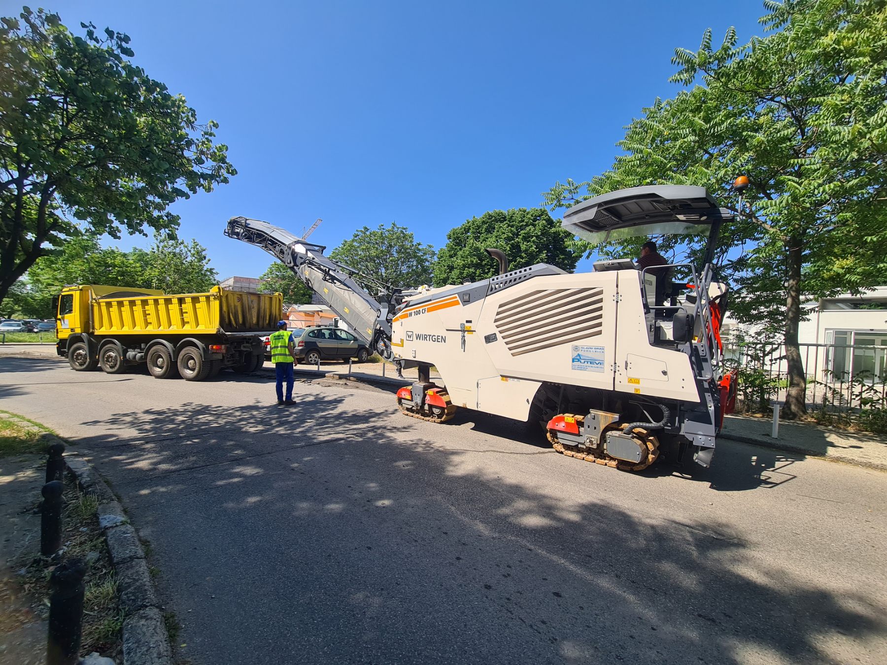 Počeli radovi na sanaciji Ulice Džona Džeksona