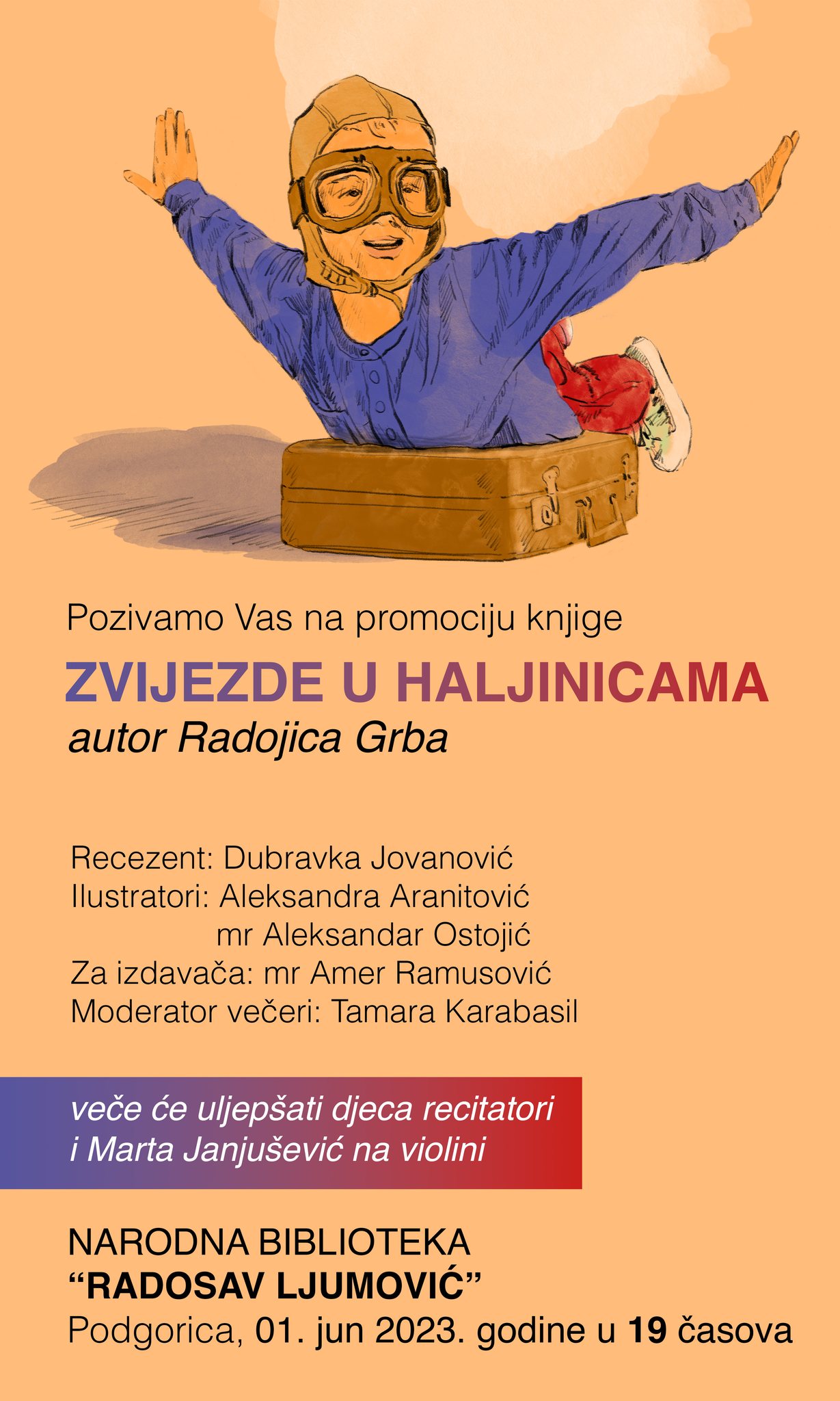 Promocija knjige dječije pojezije pod nazivom “Zvijezde u haljinicama“