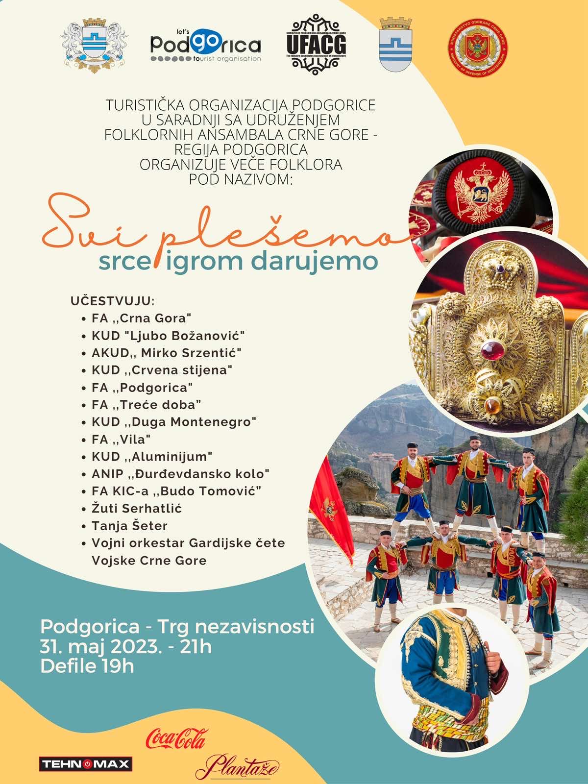 Festival folklora - “Svi plešemo – Srce igrom darujemo“