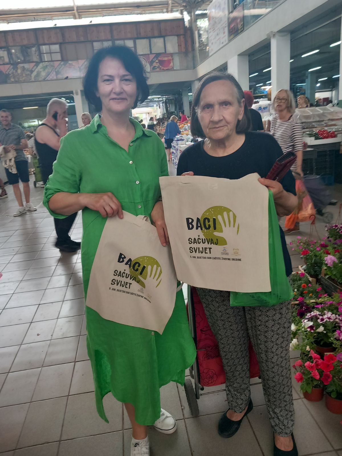 Na Zelenoj pijaci obilježen Svjetski dan zaštite životne sredine