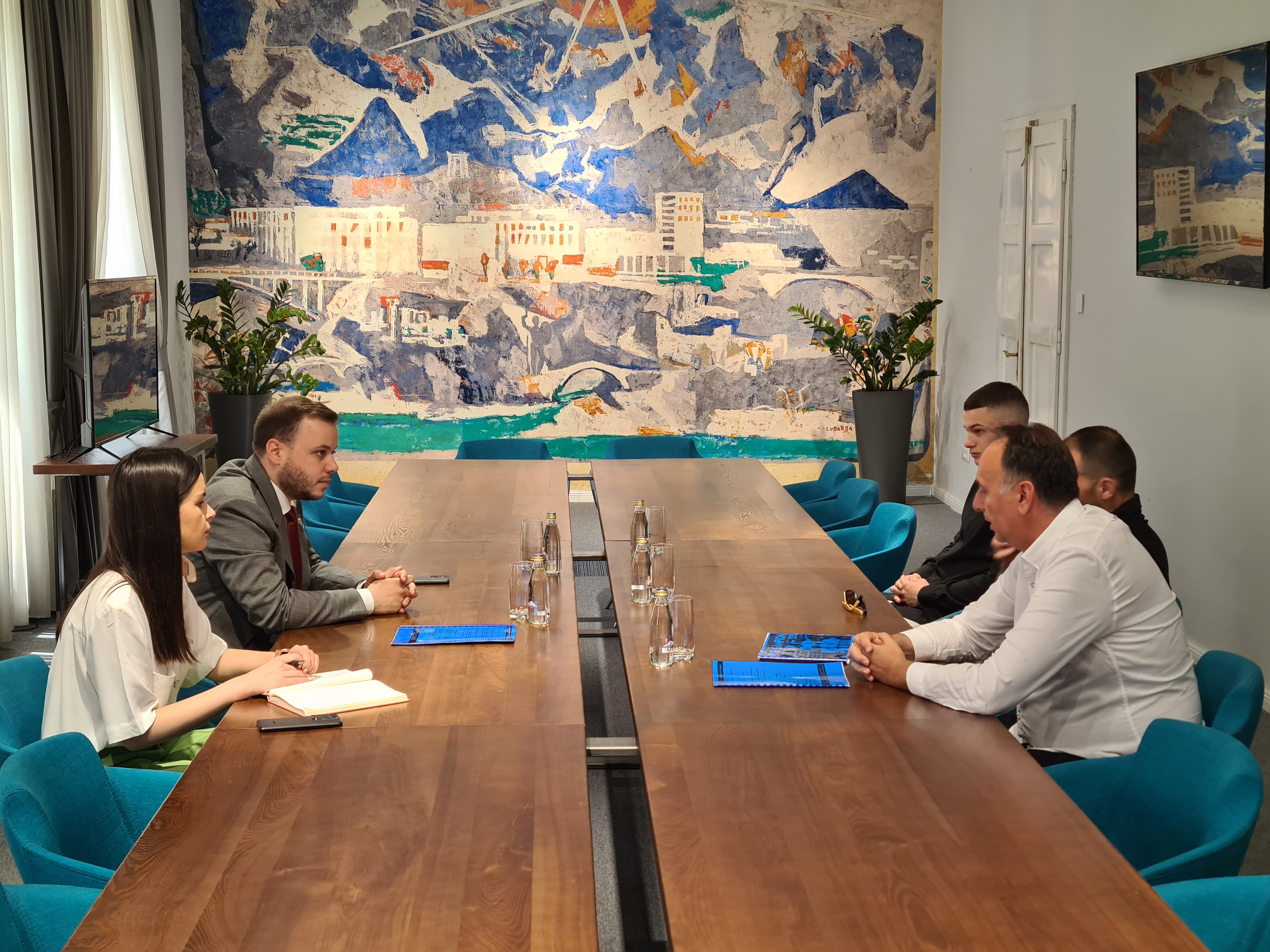 Rakčević sa predstavnicima KK „Omladinac“: Jubilej kluba starog pola vijeka u septembru ove godine