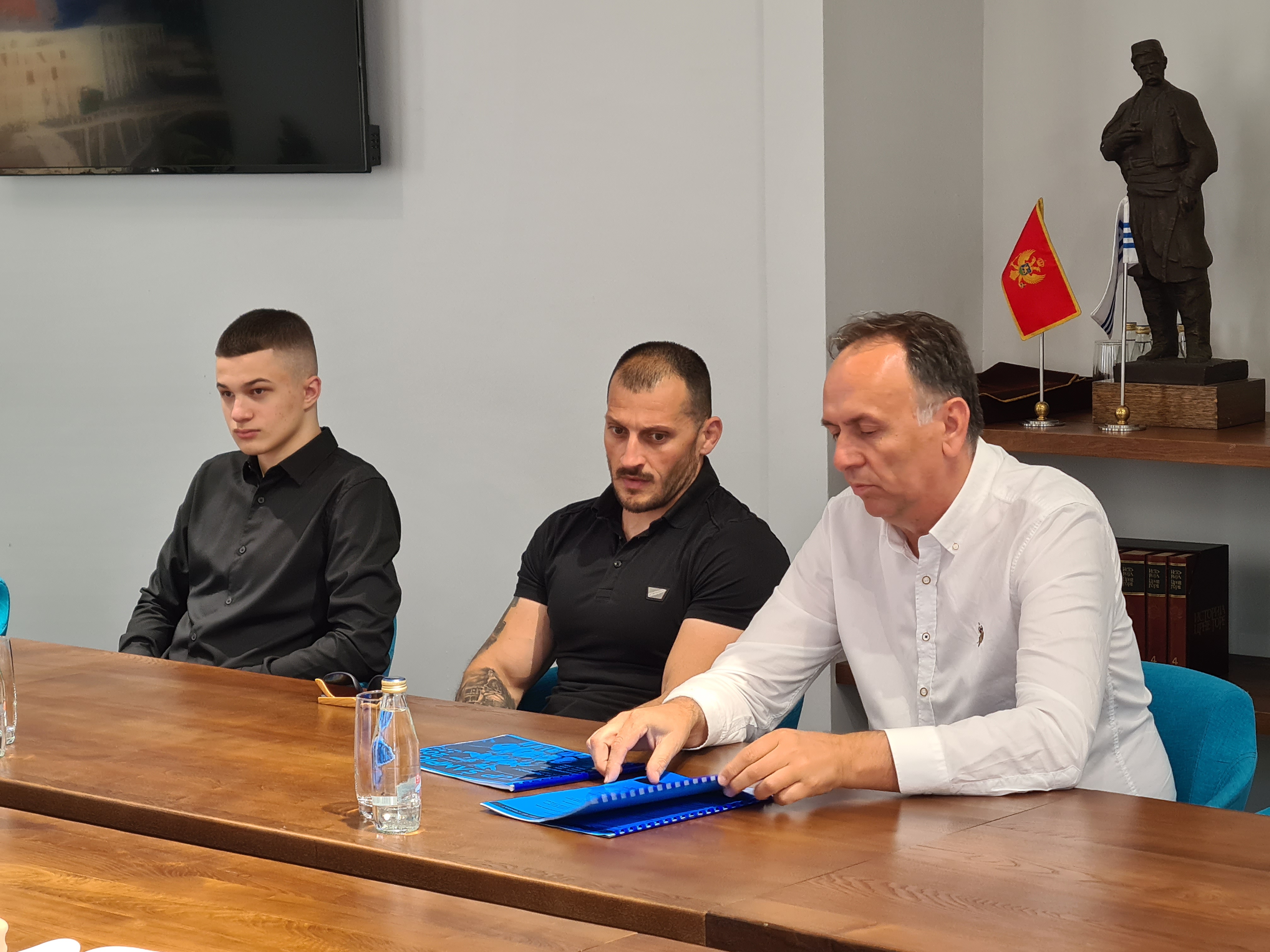 Rakčević sa predstavnicima KK „Omladinac“: Jubilej kluba starog pola vijeka u septembru ove godine