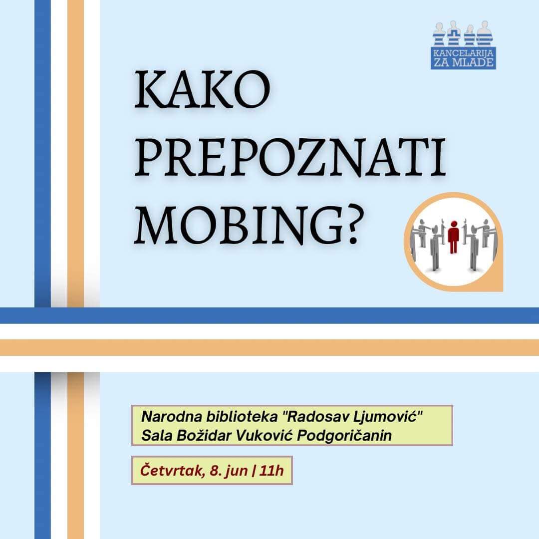 Predavanje "Kako prepoznati mobing?"