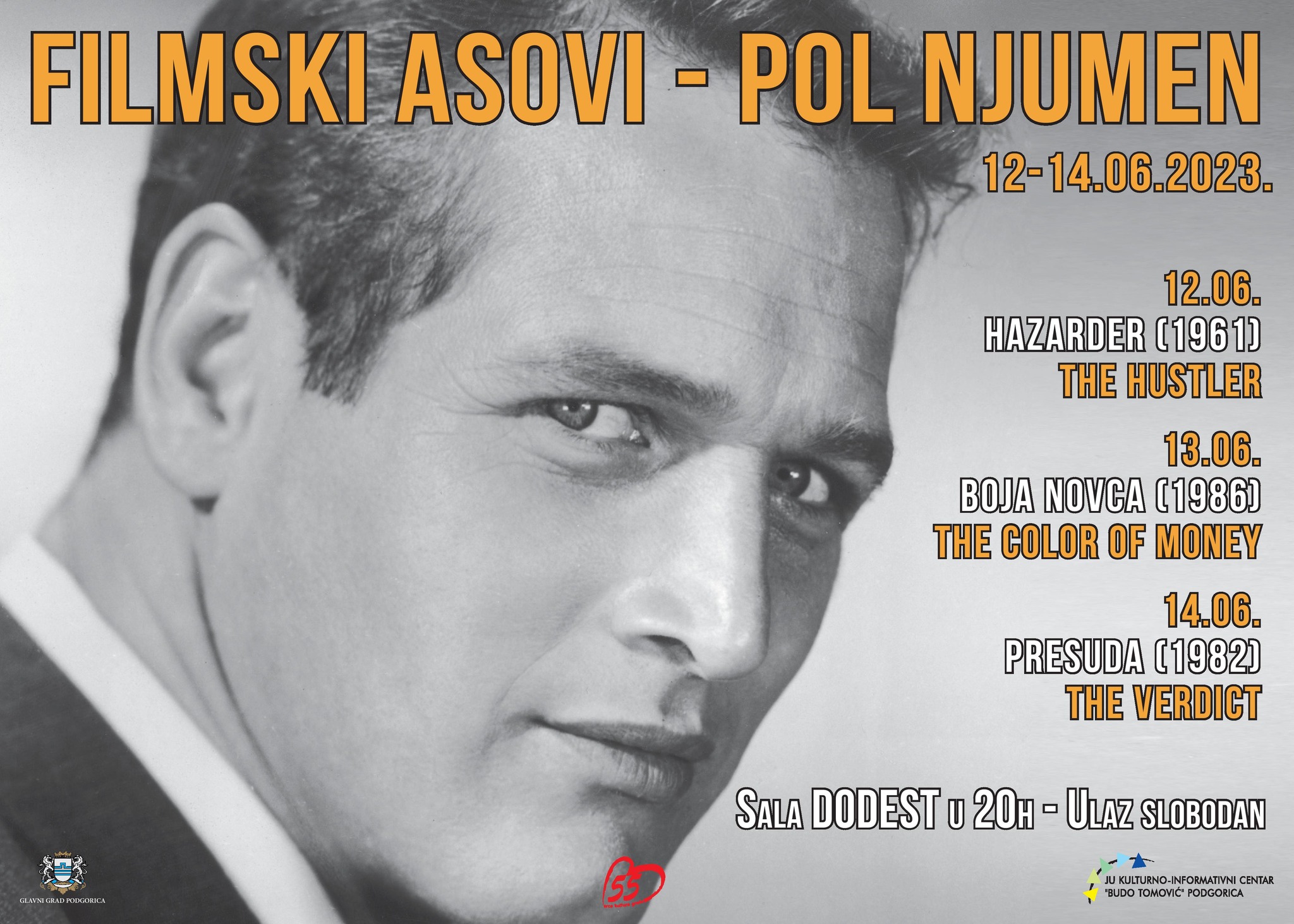 Revija "Filmski asovi" u KIC-u