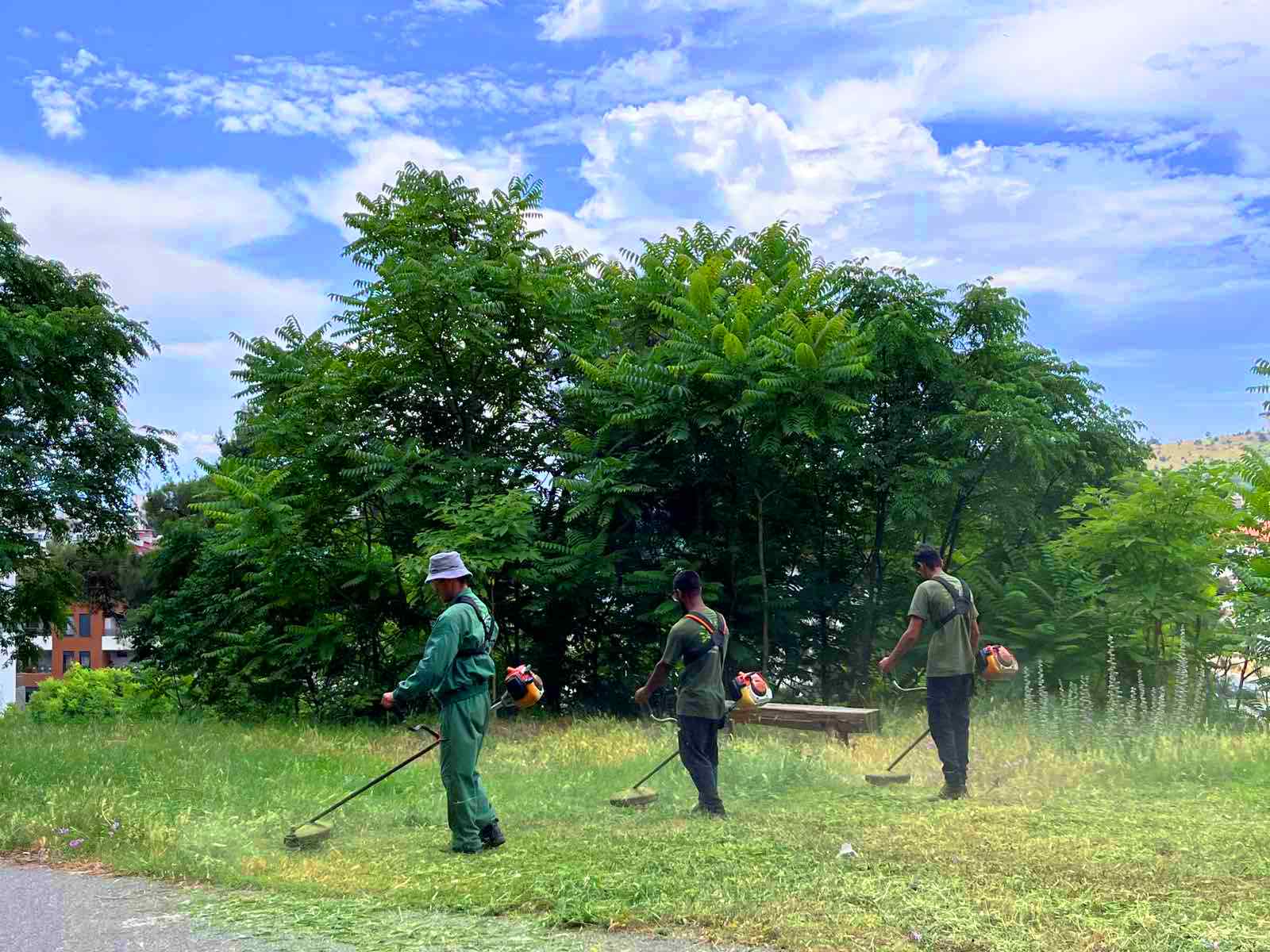 Ekipe Zelenila na više lokacija; Košenje prioritet tokom narednih dana
