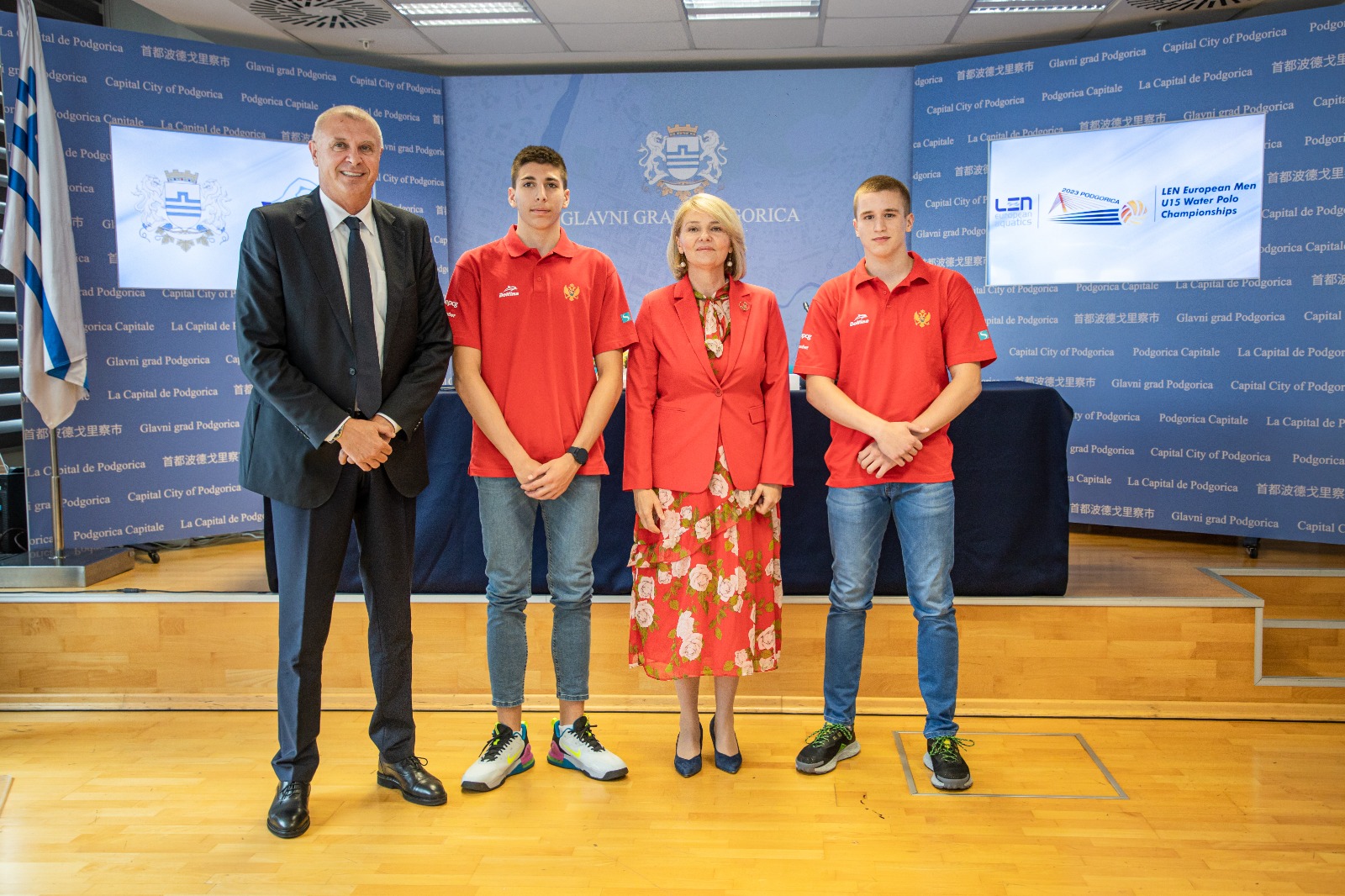 Podgorica ove godine domaćin LEN Evropskog kadetskog prvenstva u vaterpolu