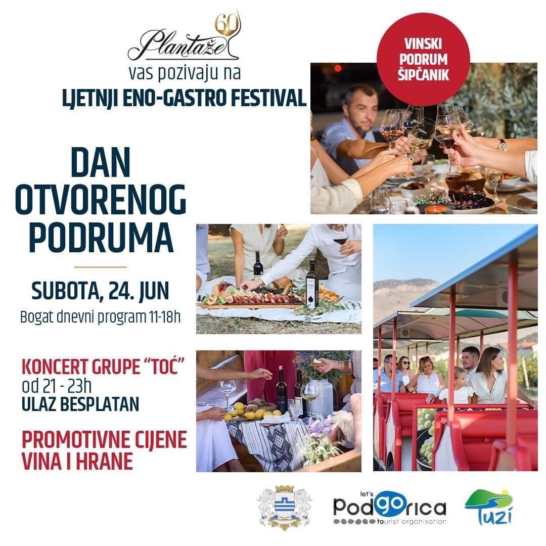 Ljetnji eno-gastro festival - Dan otvorenog podruma