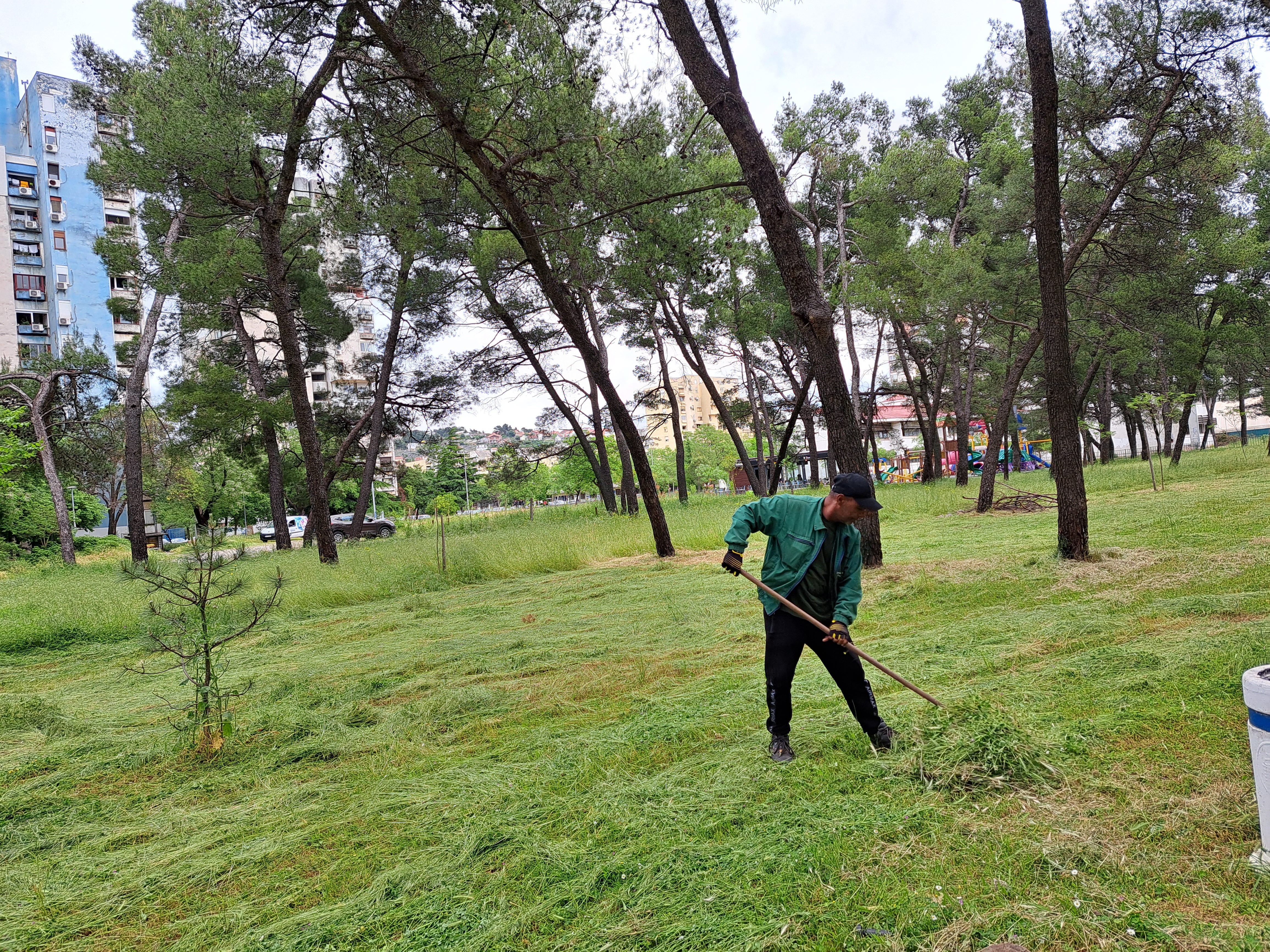 Ekipe Zelenila nastavljaju košenje na više lokacija širom Podgorice