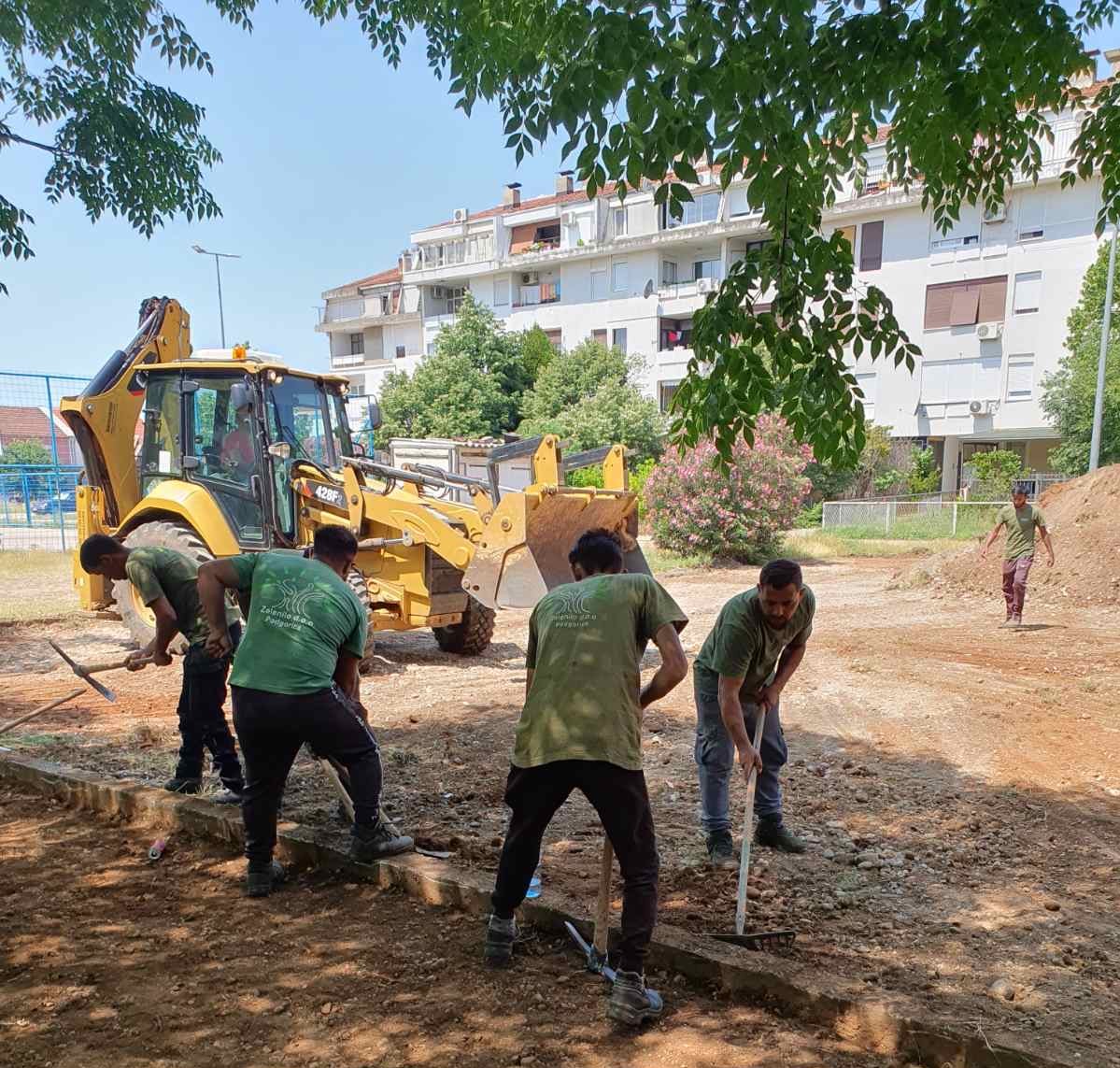 Počeli radovi na izgradnji dječijeg igrališta na Starom aerodromu