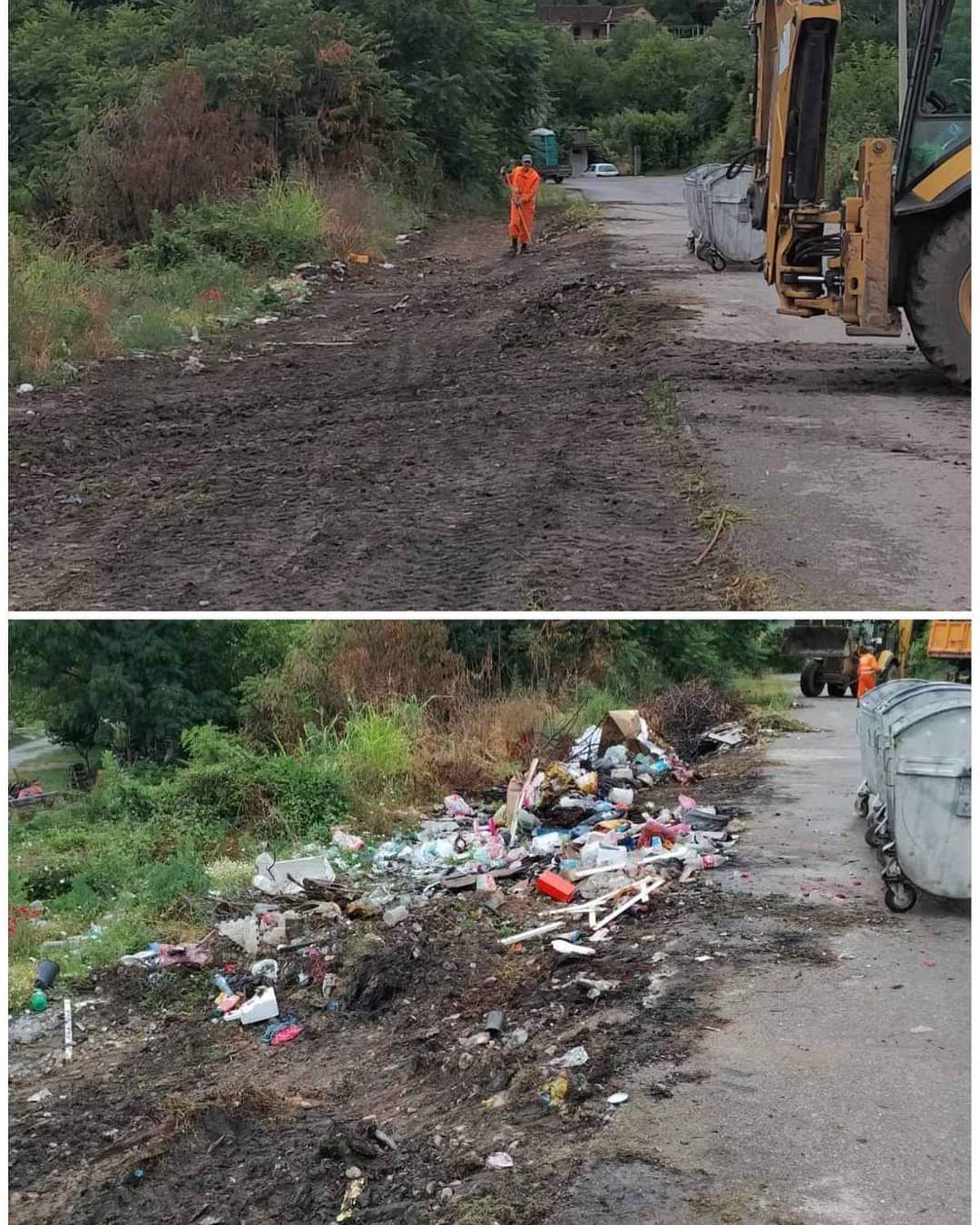 Ekipe Čistoće angažovane na više lokacija u gradu