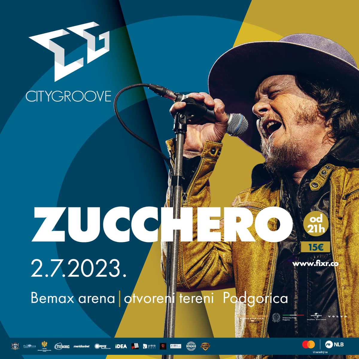 Zucchero otvara osmo izdanje festivala  CITY GROOVE