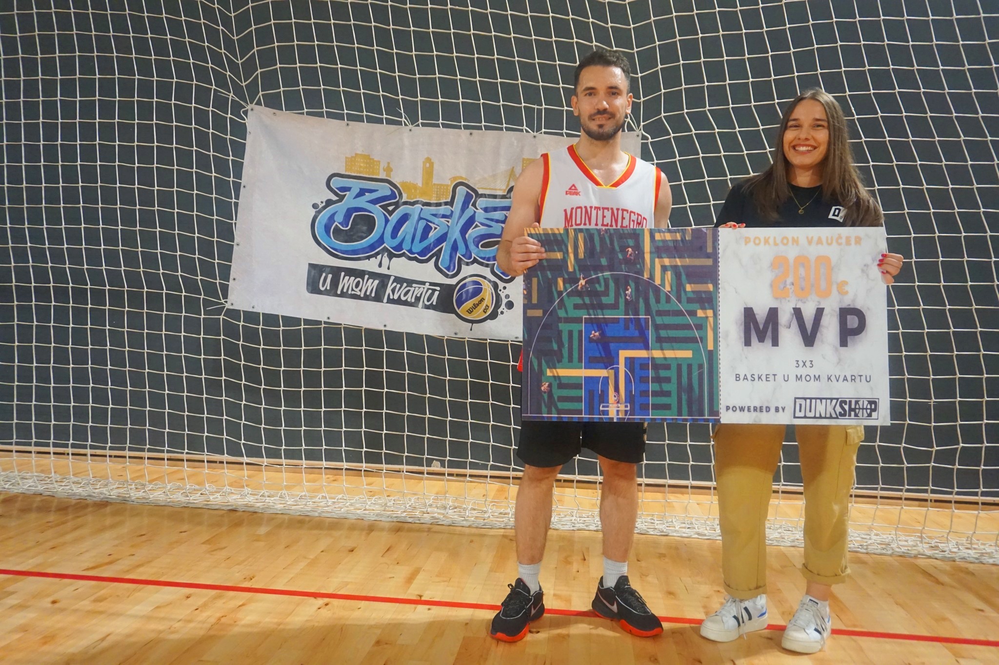 ZAVRŠEN DRUGI ''BASKET U MOM KVARTU'': CETINJE POBJEDNIK SPEKTAKLA U NJEGOŠEVOM PARKU