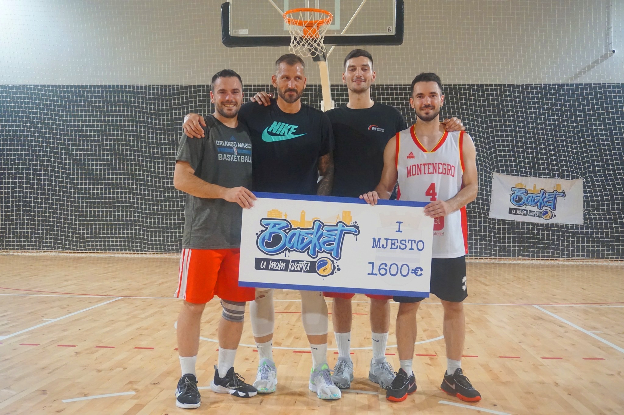 ZAVRŠEN DRUGI ''BASKET U MOM KVARTU'': CETINJE POBJEDNIK SPEKTAKLA U NJEGOŠEVOM PARKU