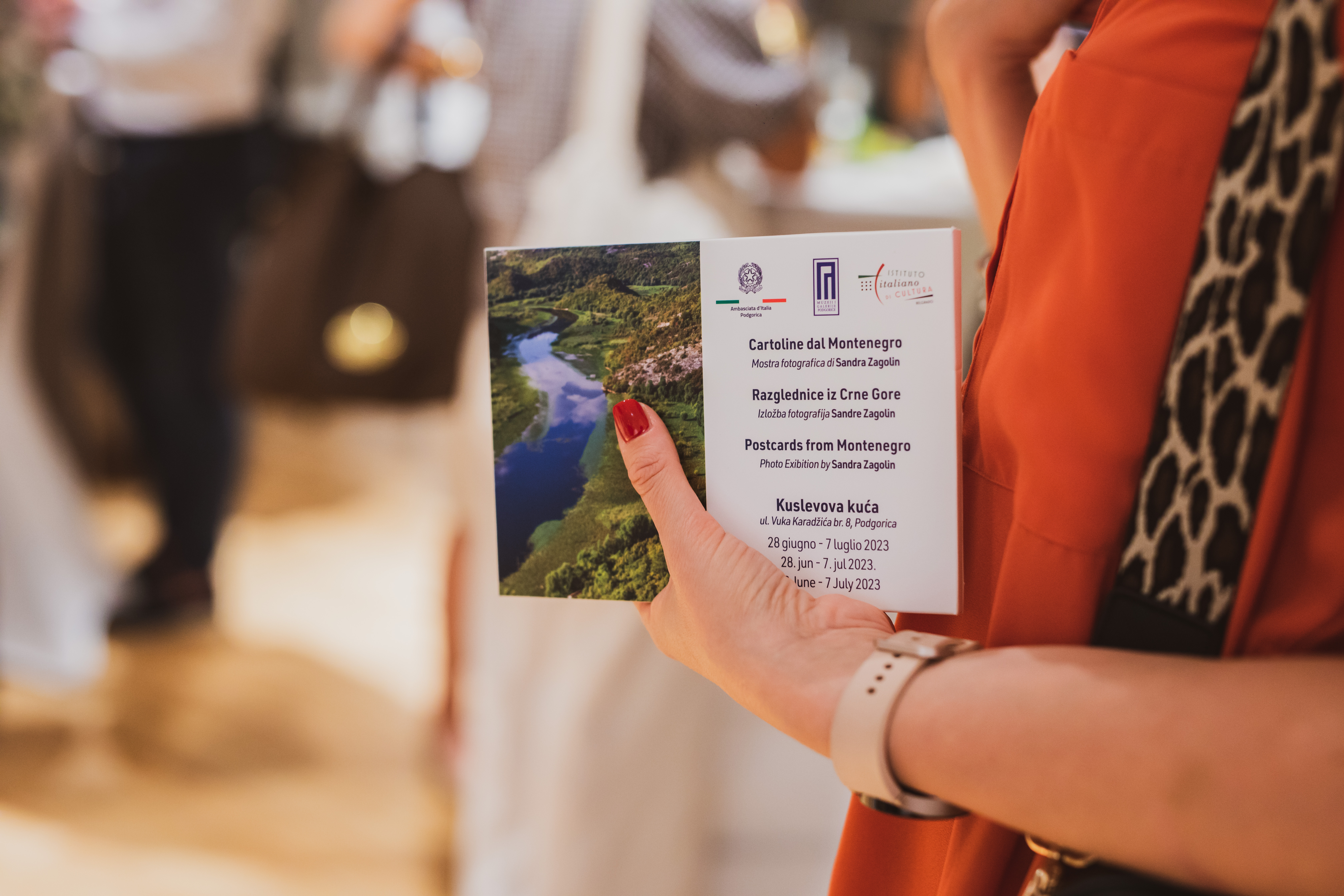 U Kuslevovoj kući otvorena izložba „Razglednice iz Crne Gore“