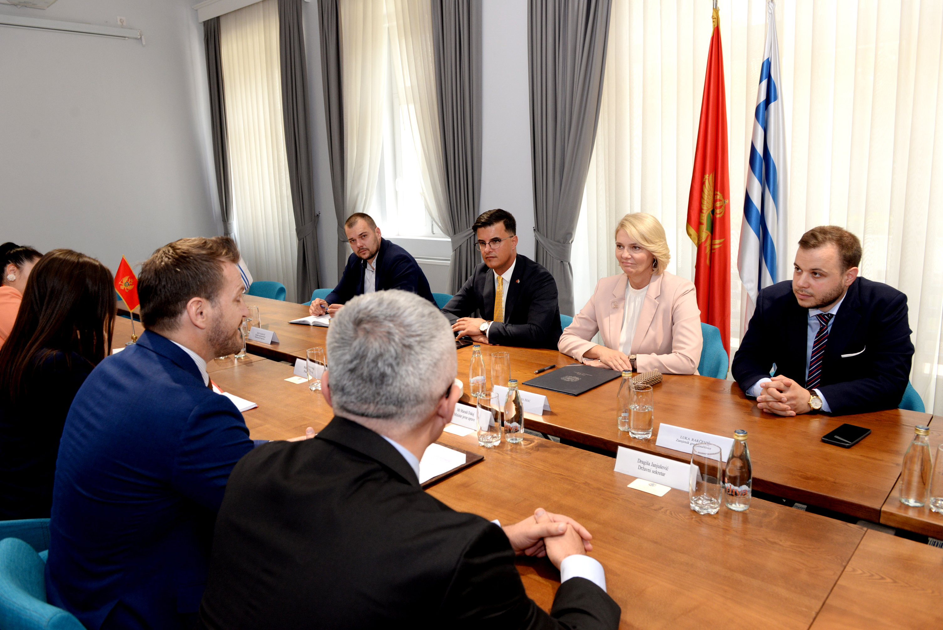 Ministar Dukaj posjetio Glavni grad Podgorica: Efikasna javna uprava