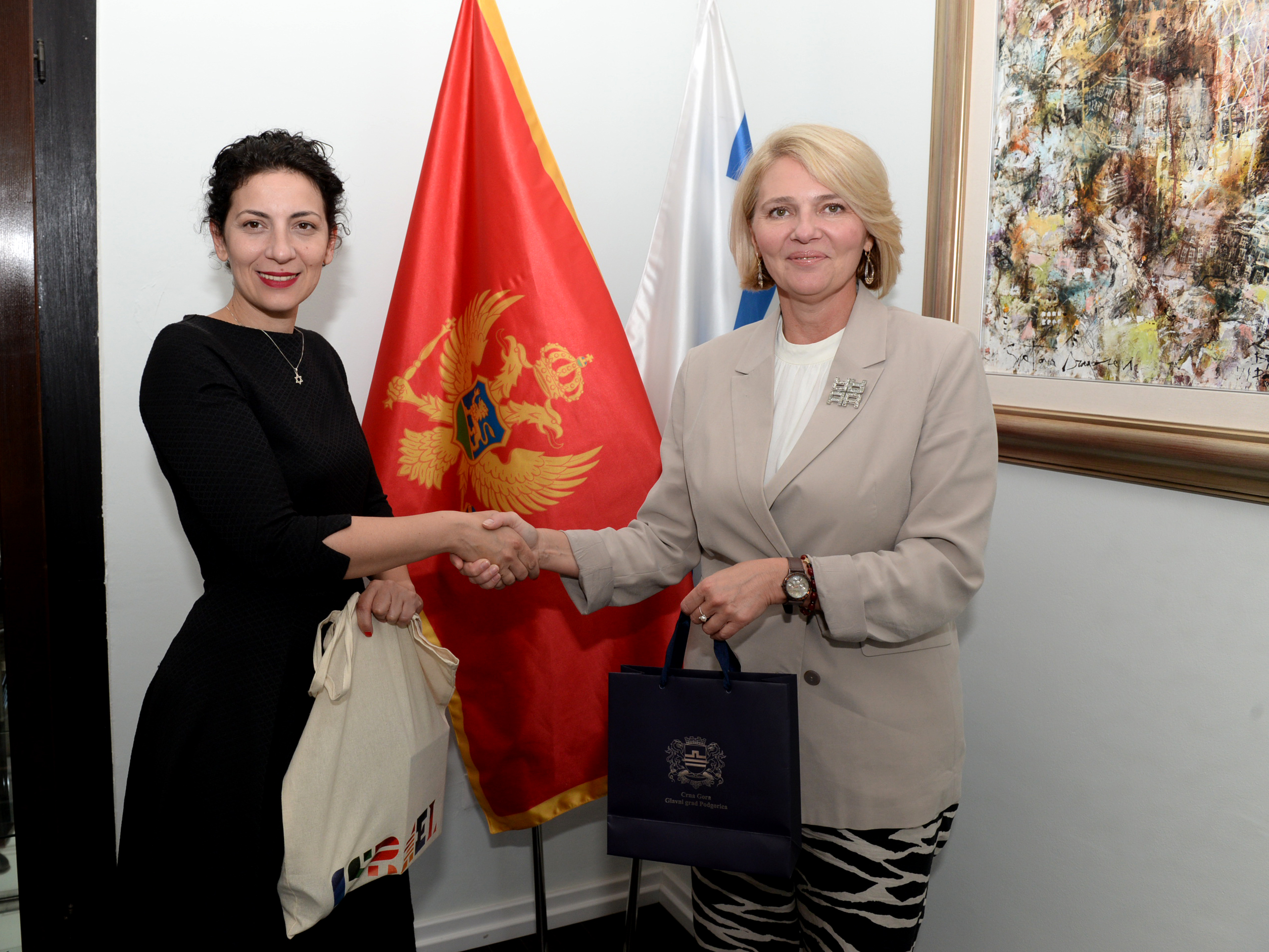 Posjeta predsjednice Jevrejske zajednice Glavnom gradu