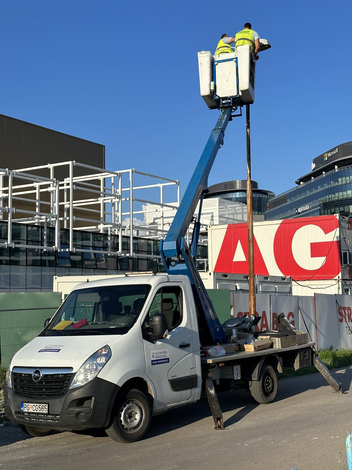 Modernizovana javna rasvjeta na više lokacija u gradu