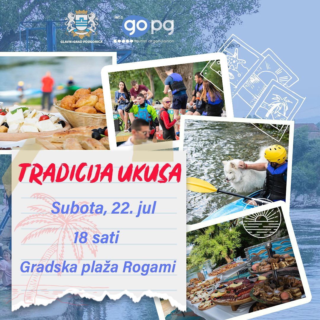 Manifesatcija "Tradicija ukusa" na gradskoj plaži Rogami
