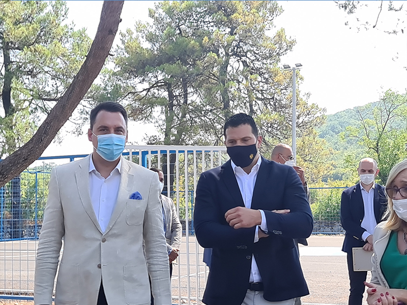 Rekonstruisan košarkaški poligon na Barutani