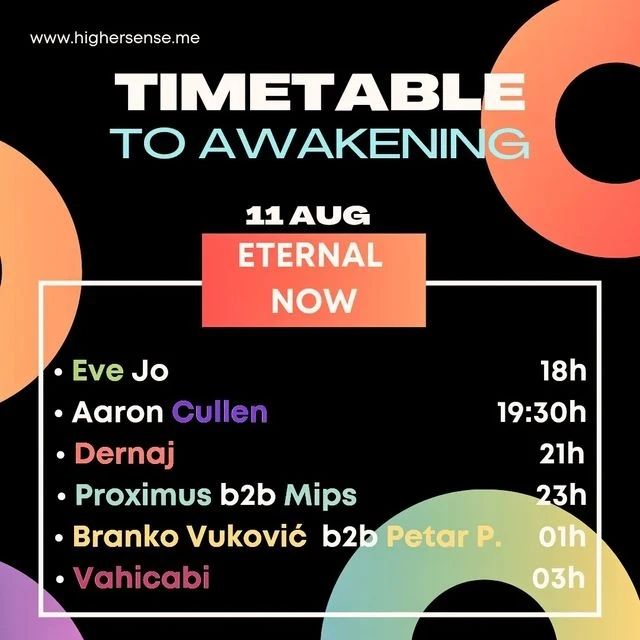 Prvi festival elektronske muzike "Higher Sense Vibration" 11. i 12. avgusta u Podgorici