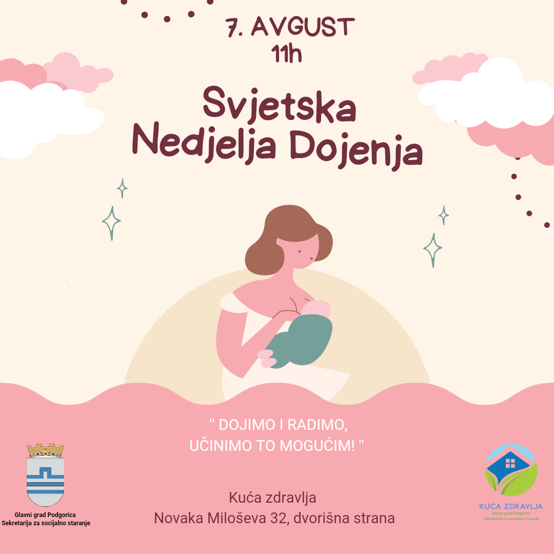 Obilježavanje Svjetske nedjelje dojenja u Kući zdravlja