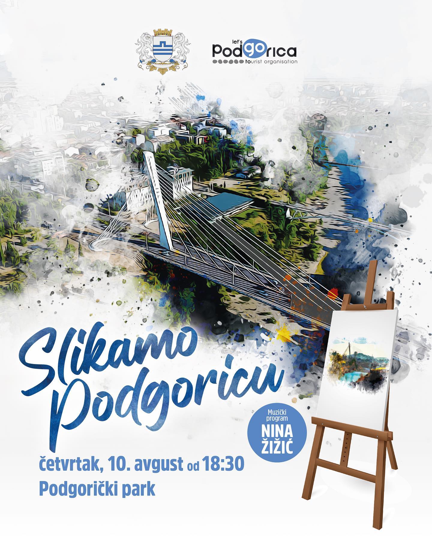 "Slikamo Podgoricu" u četvrtak u Podgoričkom parku