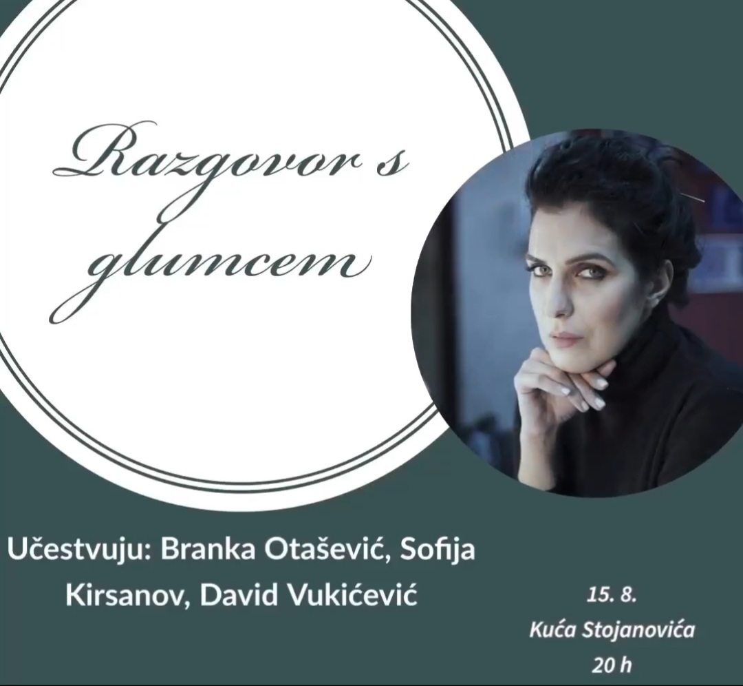 "Razgovor s glumcem” u Kući Stojanovića