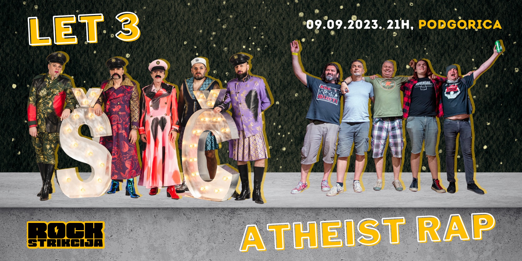 Atheist Rap i Let 3 na četvrtom izdanju Rockstrikcije