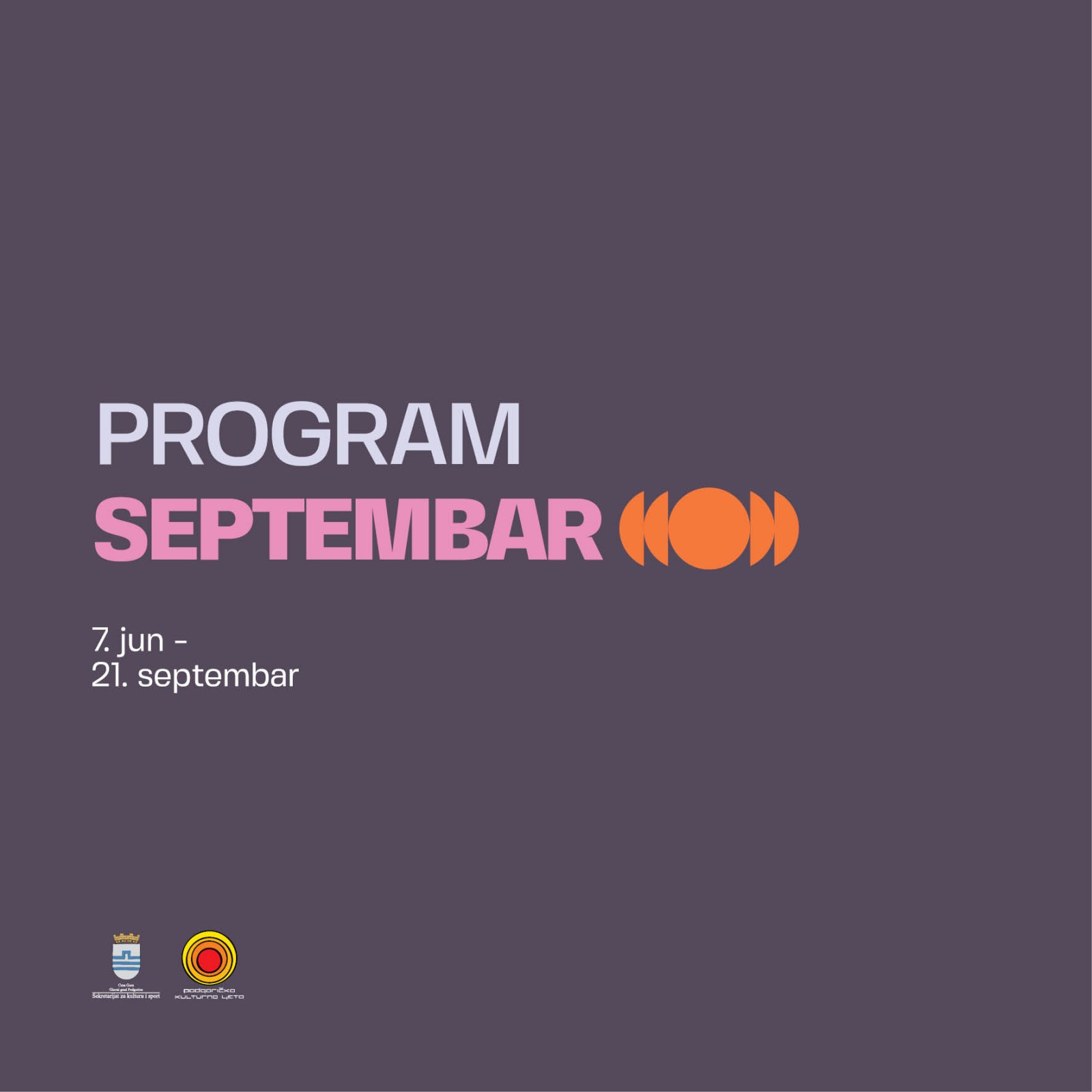 I u septembru bogat i raznovrstan program u okviru manifestacije "Podgoričko kulturno ljeto2