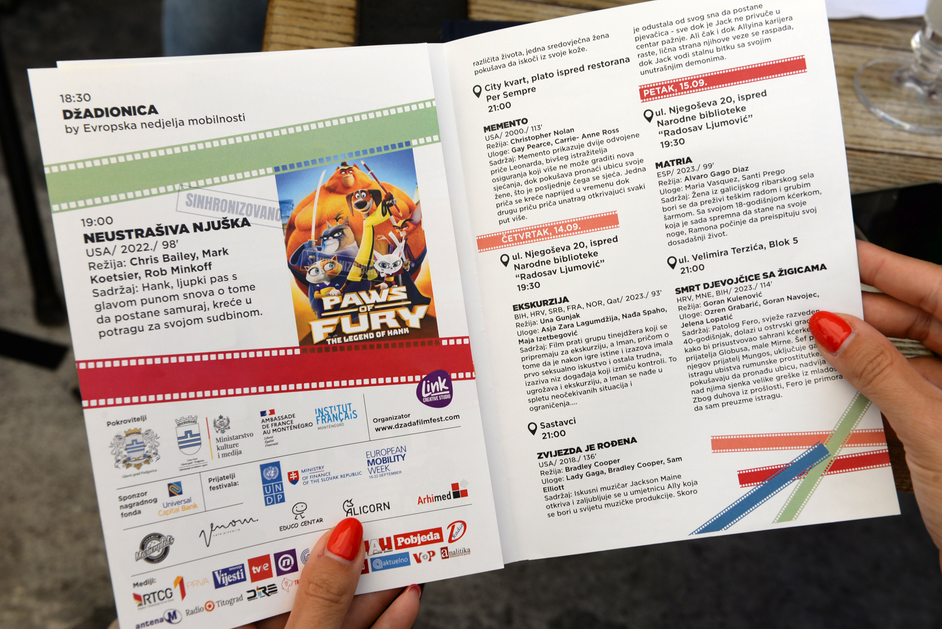 “Džada Film Fest” na podgoričkim ulicama od 11. do 17. septembra