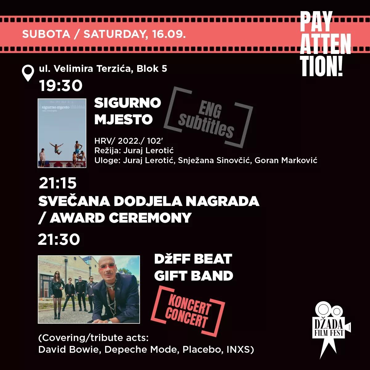 Svečano otvaranje “Džada Film Fest-a"