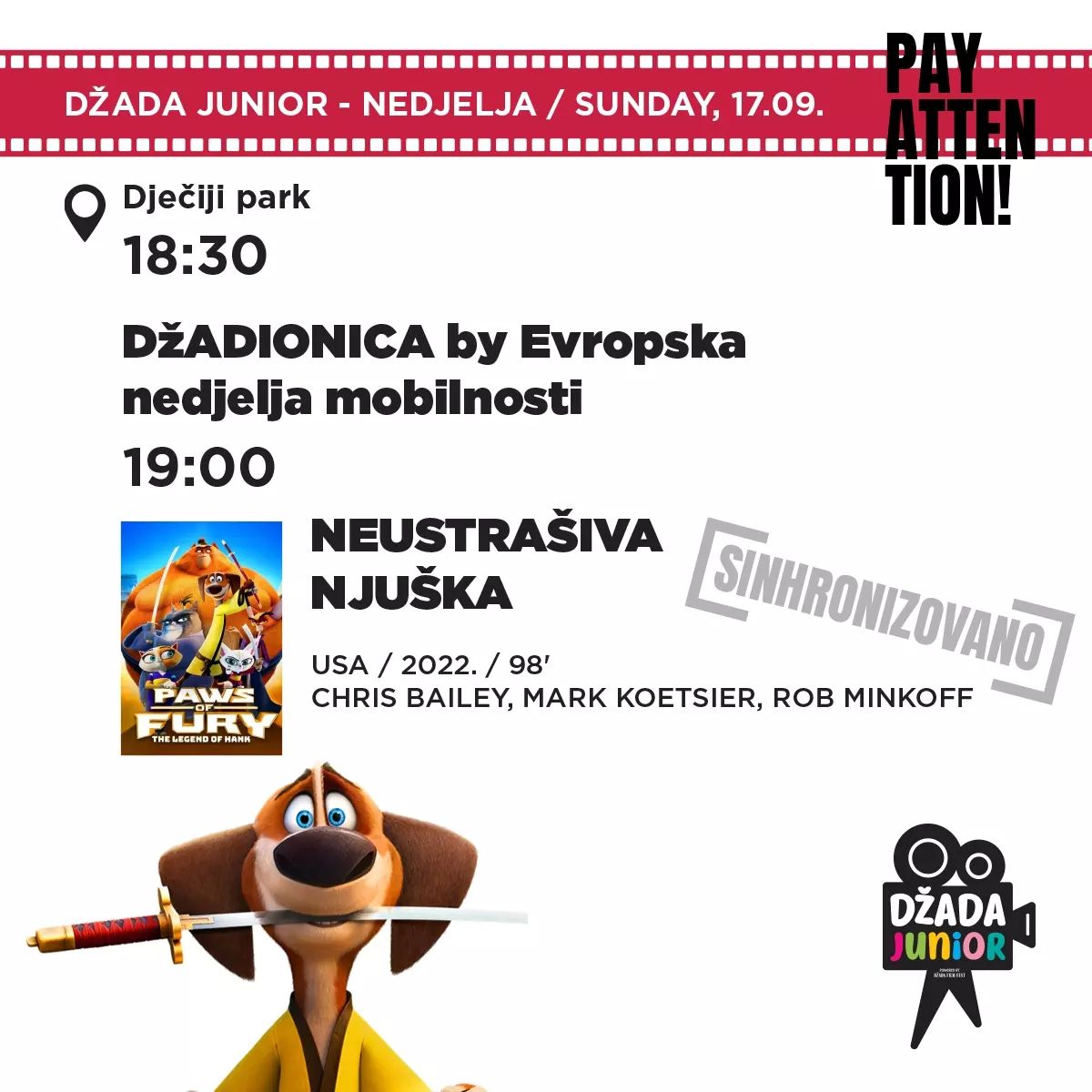 Svečano otvaranje “Džada Film Fest-a"