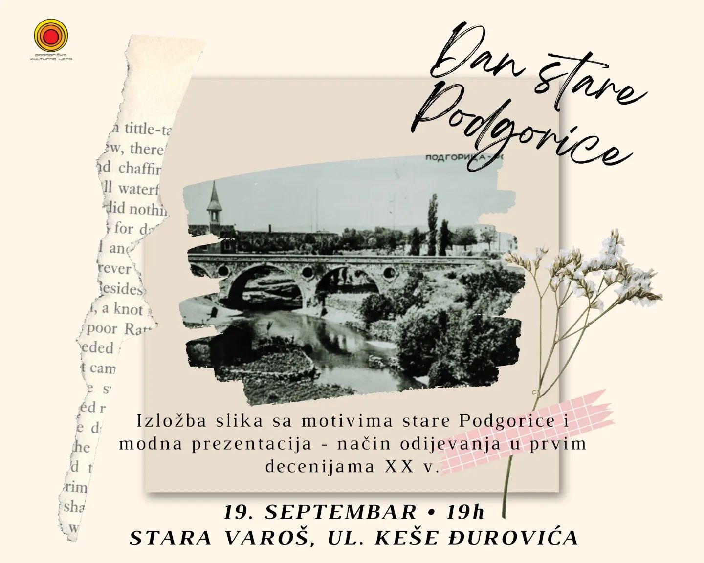 "Dan stare Podgorice" u ulici Keše Đurovića