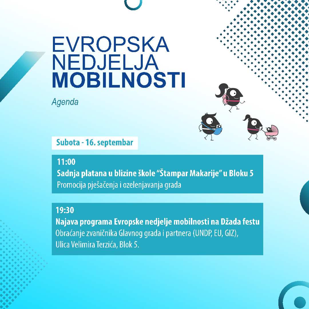 Sadnjom platana počinje Evropska nedjelja mobilnosti