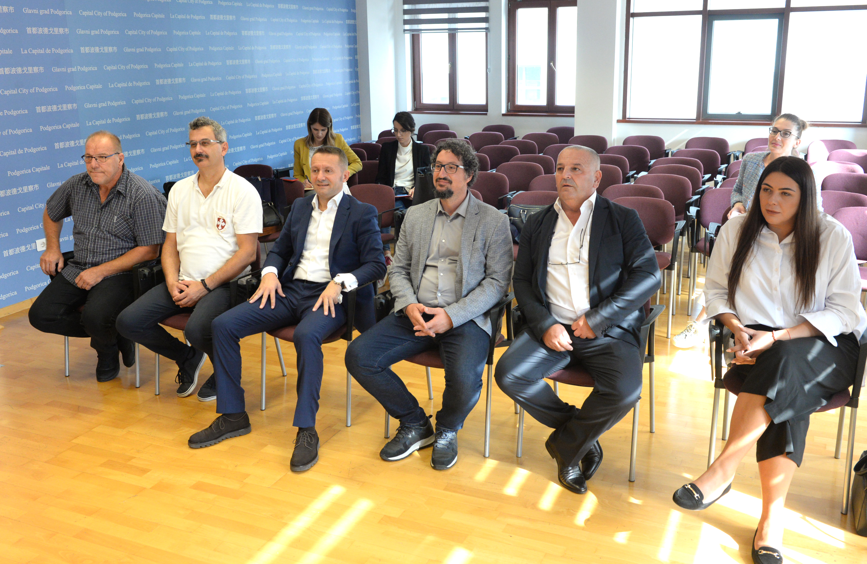 Delegacija grada Vodnjan i predstavnici Društva crnogorskih Perojaca posjetili Glavni grad