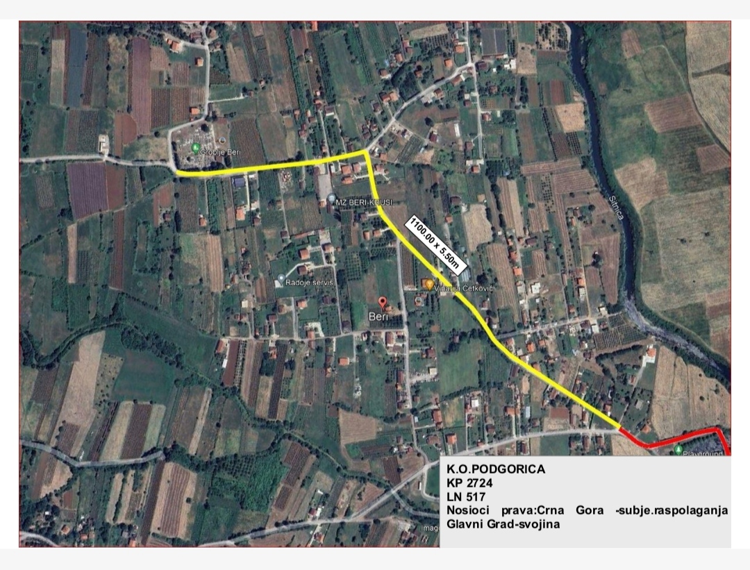 Mještani naselja Beri će nakon više godina dobiti novi asfalt