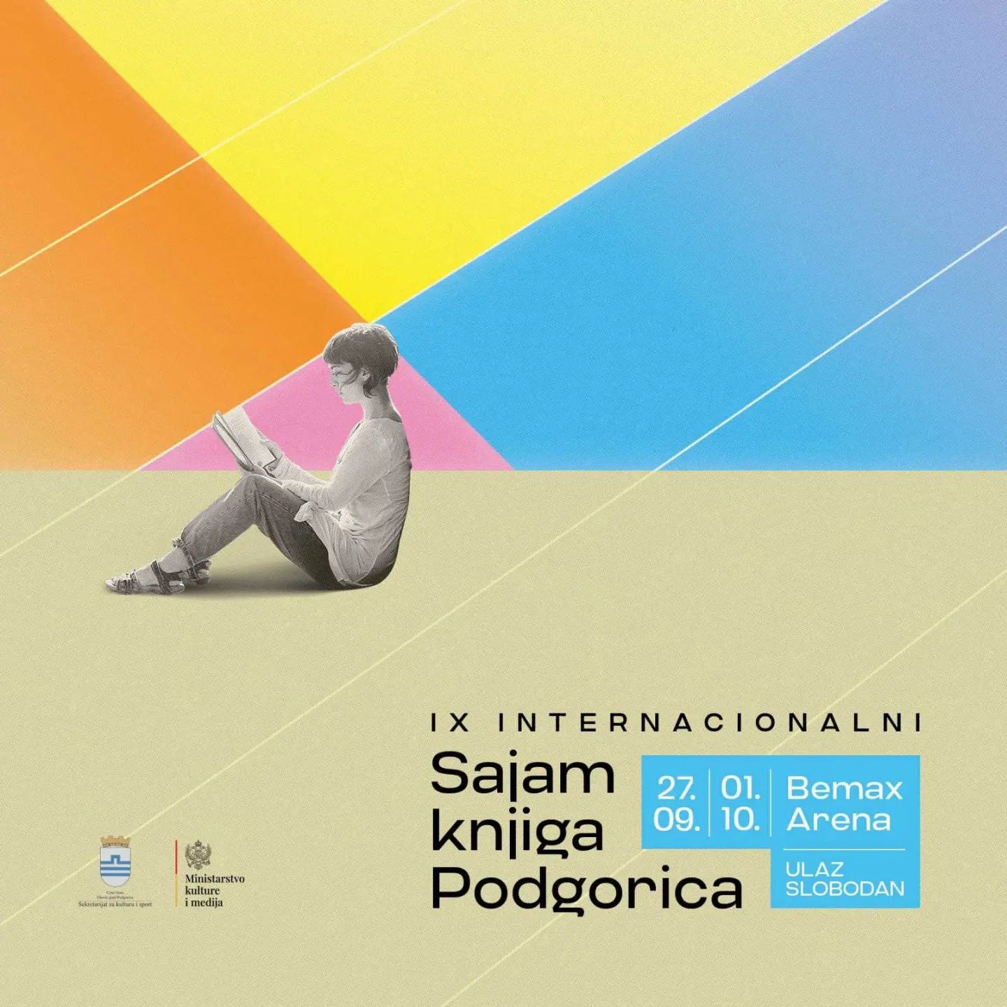 IX Internacionalni sajam knjiga, Podgorica 2023.