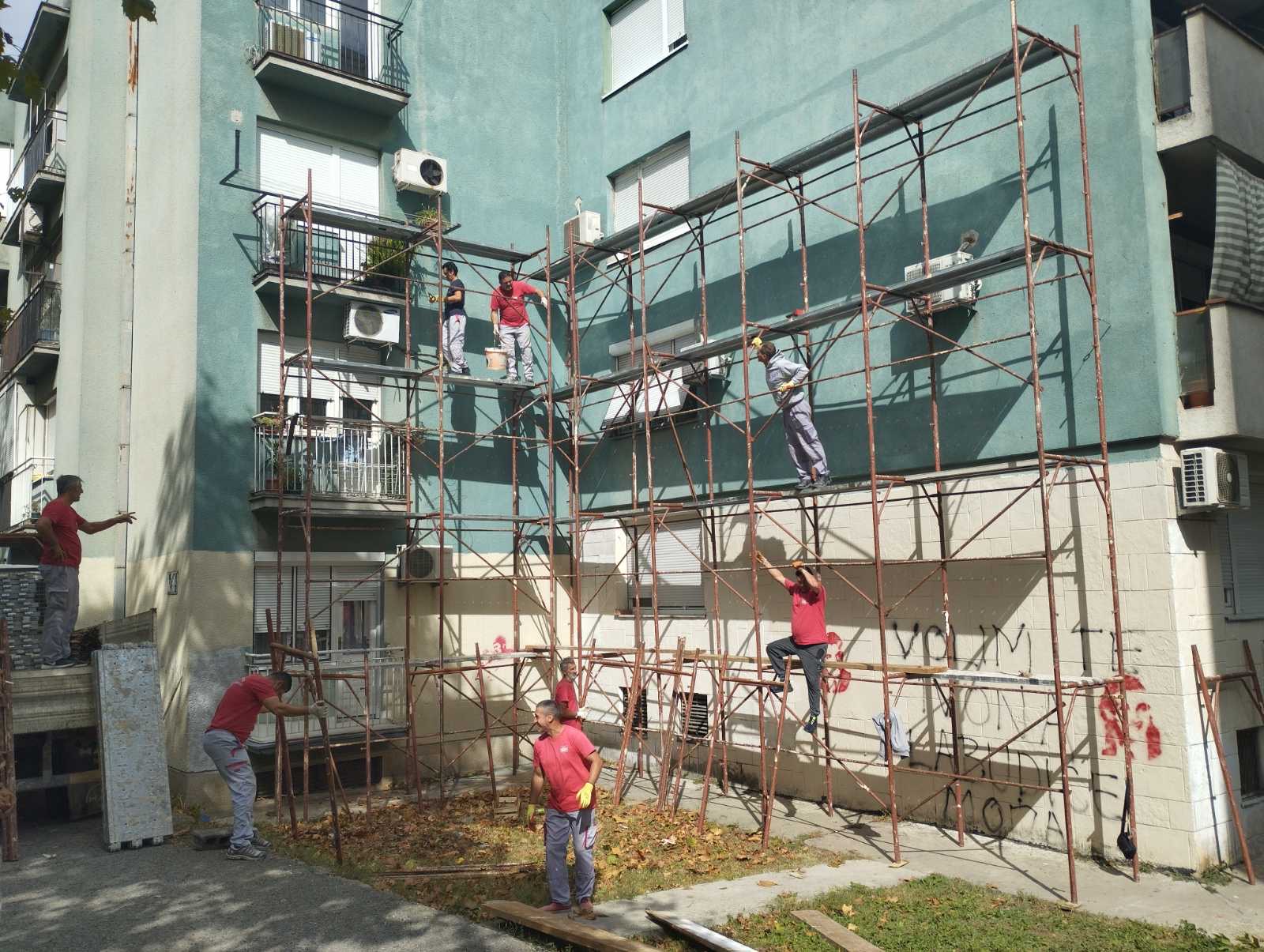 Za ljepše lice Podgorice; Završeni radovi na uređenju fasada objekata na Bulevaru Mitra Bakića