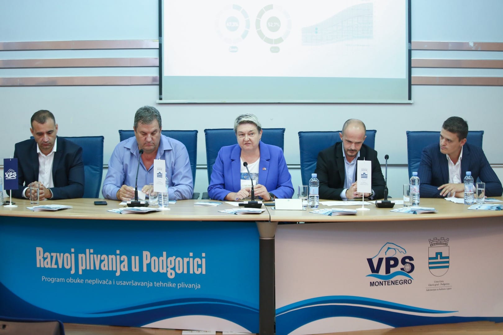 Predstavljena publikacija "Razvoj plivanja u Podgorici"