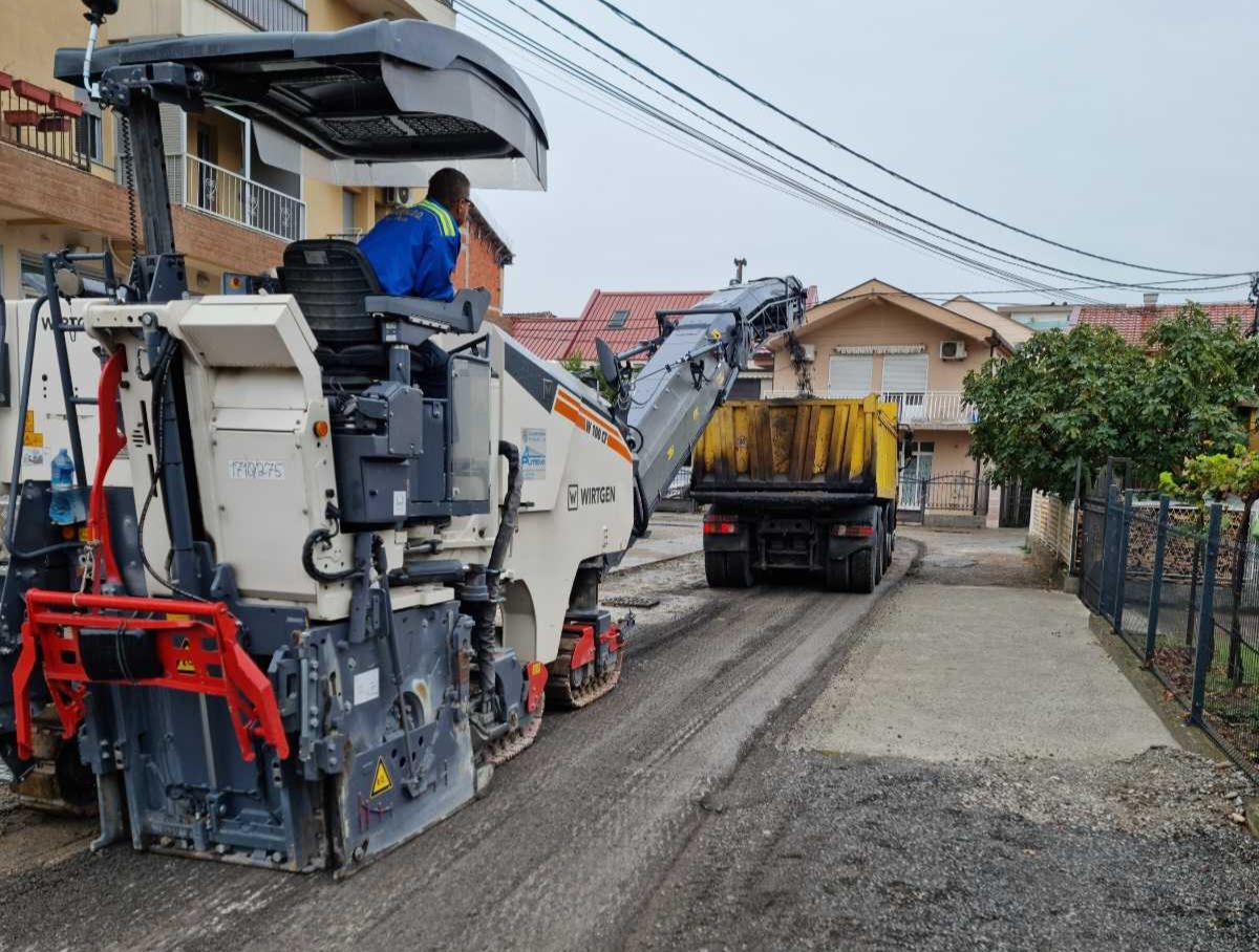 Počeli radovi na sanaciji kraka Ulice Jelene Balšić na Zabjelu