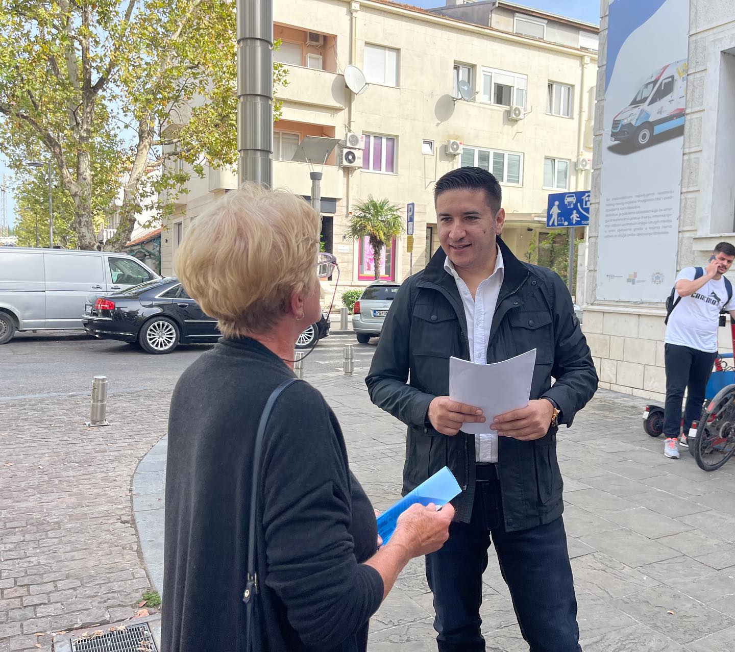 Dajković razgovarao sa građanima: Vrata Glavnog grada otvorena svima