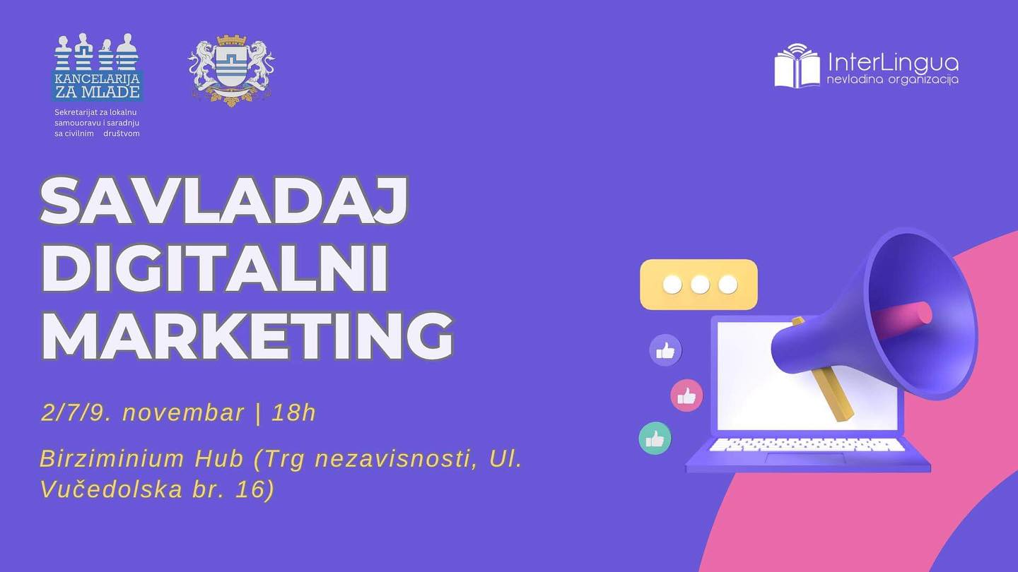 Trodnevni kurs digitalnog marketinga