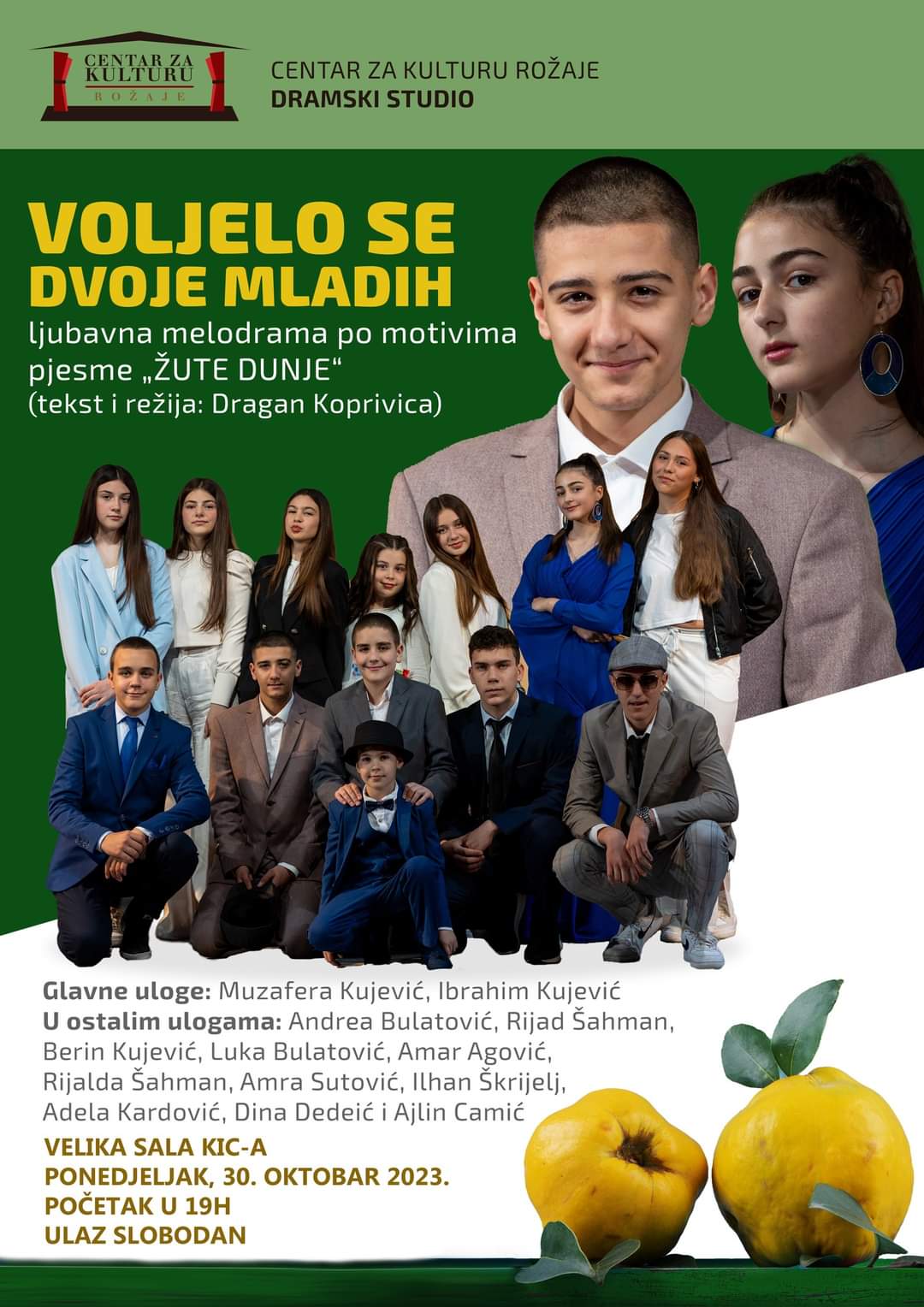 Predstava “Voljelo se dvoje mladih”