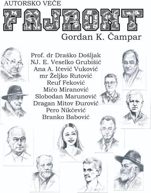 Autorsko veče Gordana K. Čampara “Fajront“