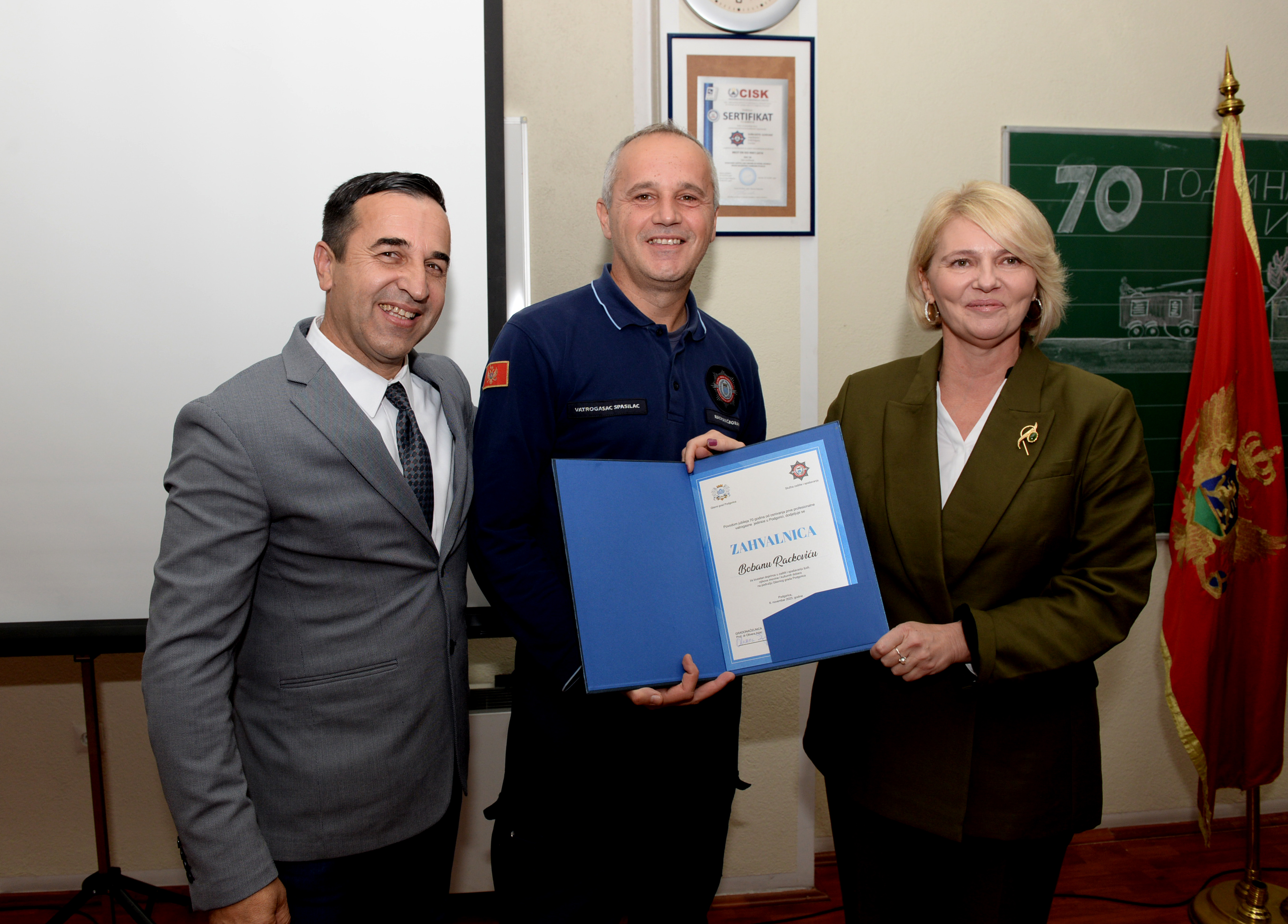 Obilježen veliki jubilej Službe zaštite i spašavanja Glavnog grada