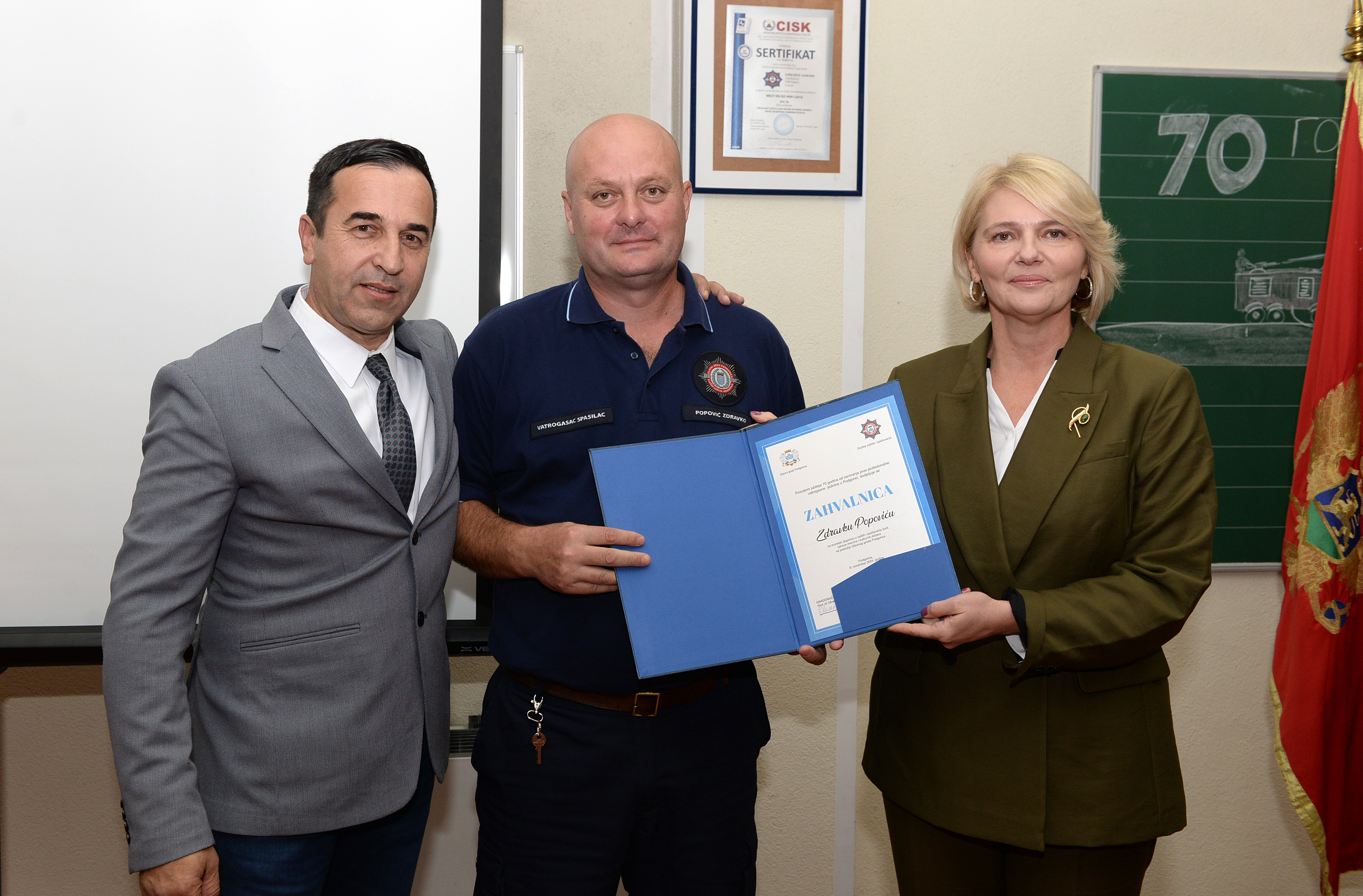 Obilježen veliki jubilej Službe zaštite i spašavanja Glavnog grada