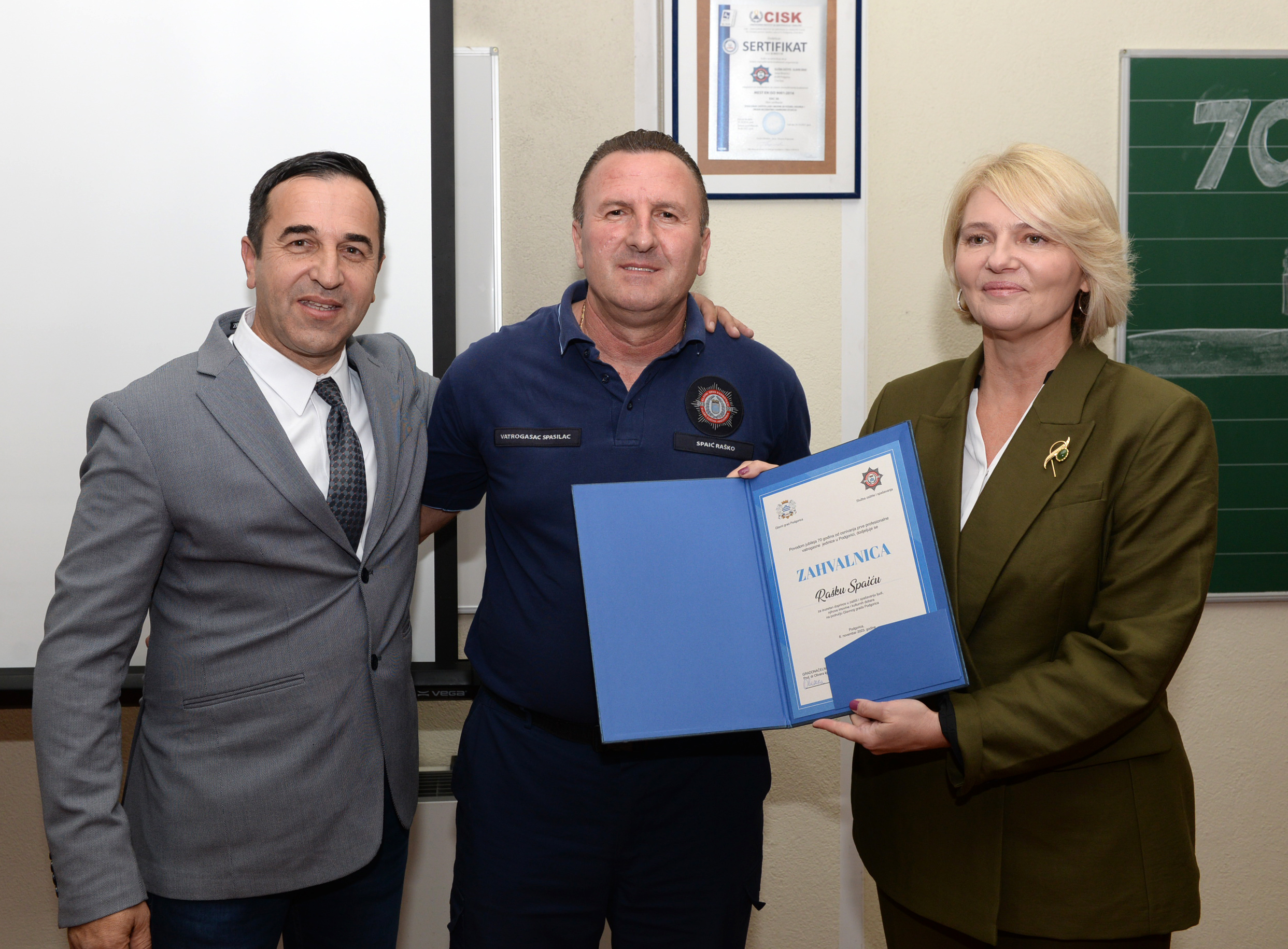 Obilježen veliki jubilej Službe zaštite i spašavanja Glavnog grada